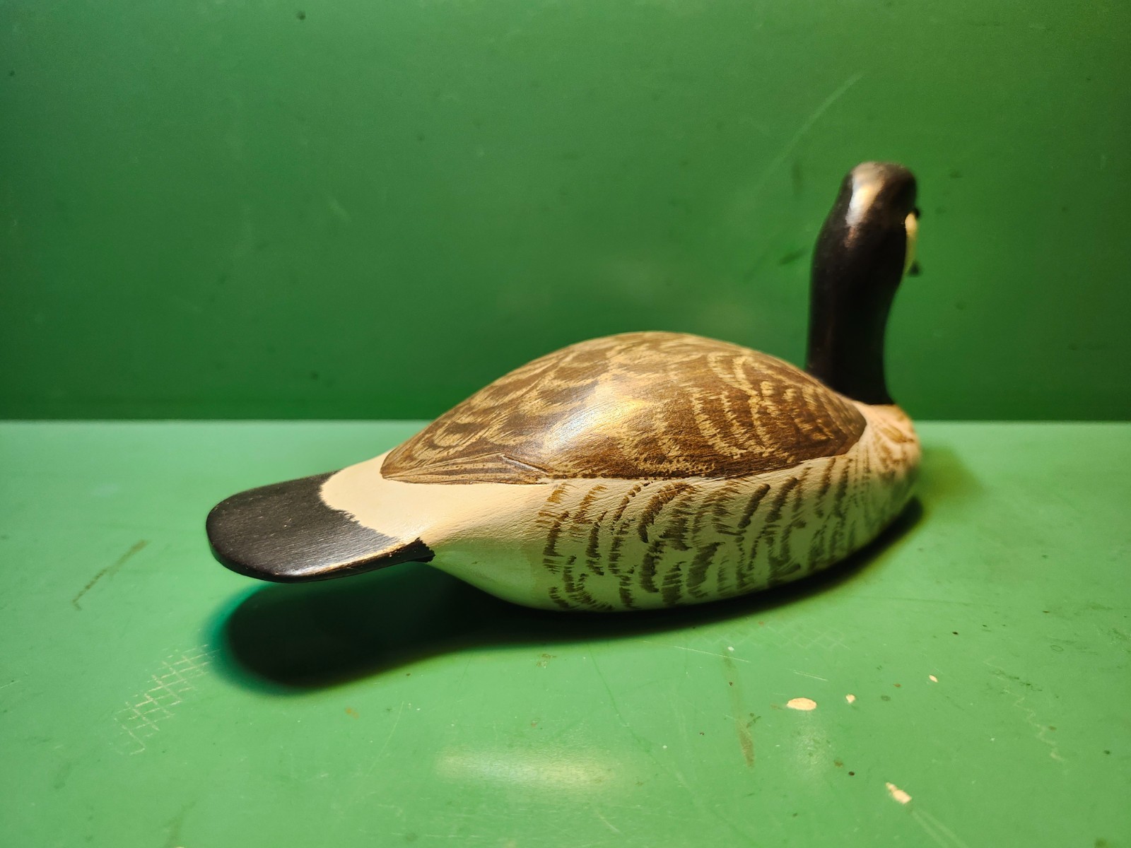 Miniature Canada Goose by Herb Daisey Jr of Chincoteague Virginia 7 INCH