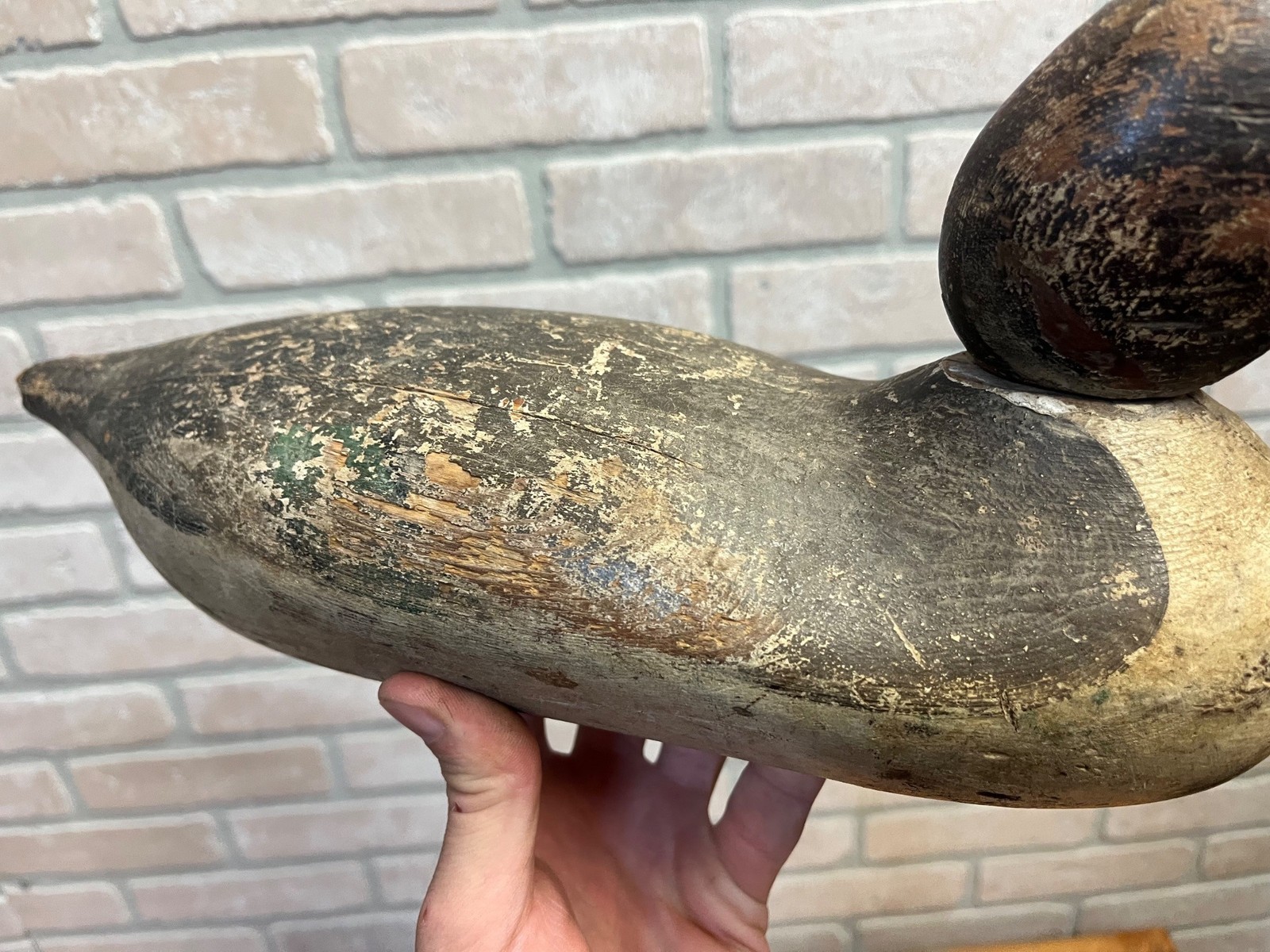 Vintage Mason Pintail Decoy Third Grade Original Paint Wooden Wood