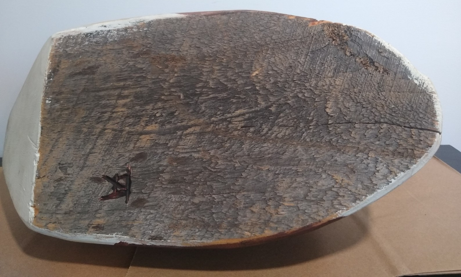 Carved Wooden Canada Goose Decoy