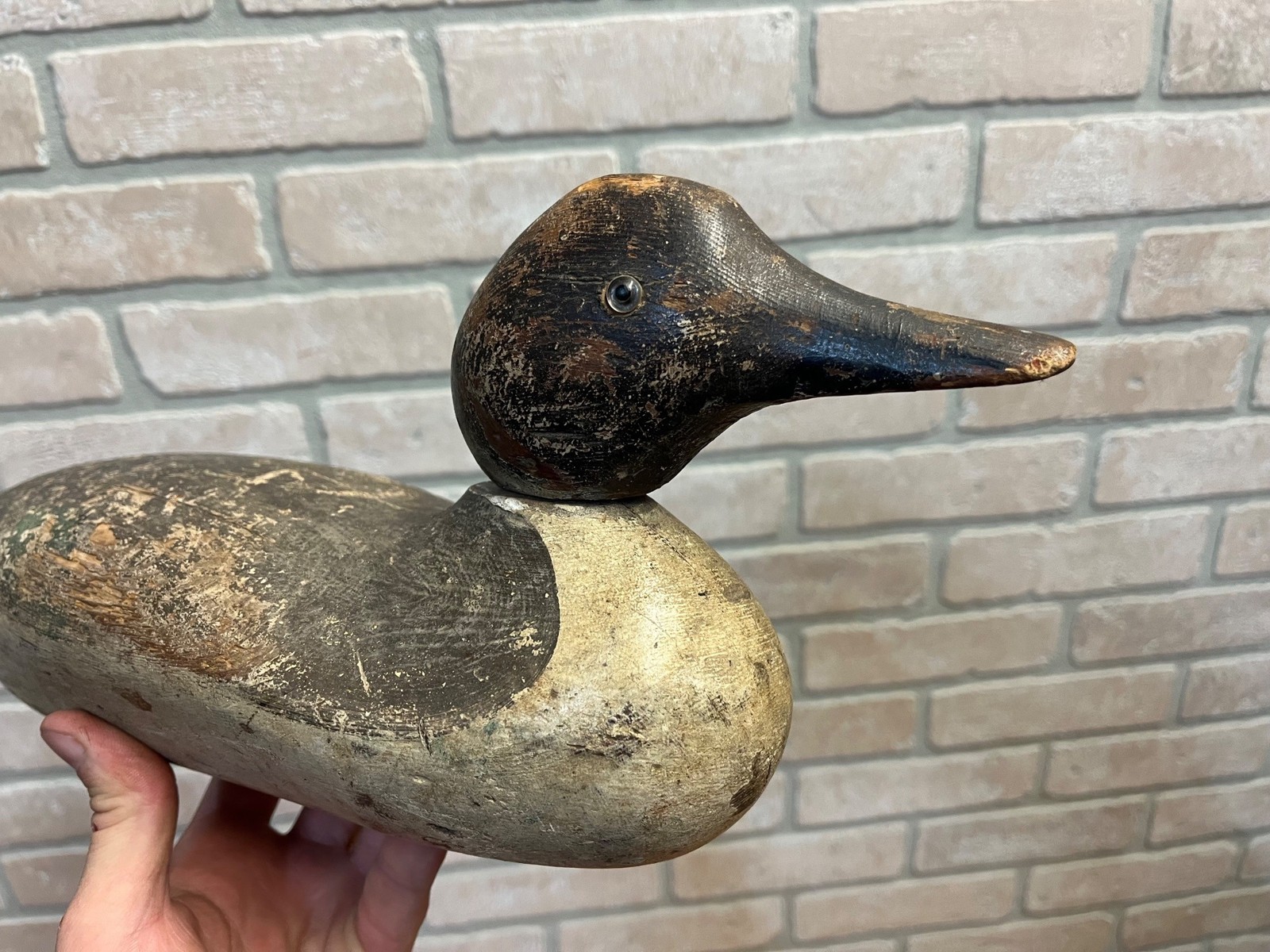 Vintage Mason Pintail Decoy Third Grade Original Paint Wooden Wood
