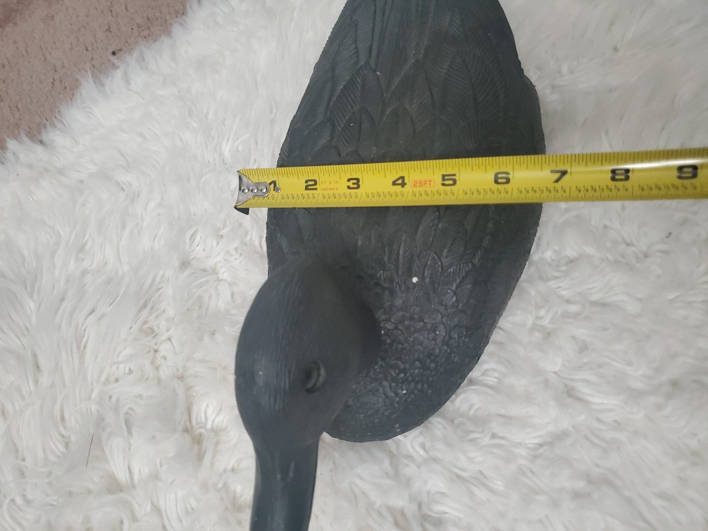 Vtg Flambeau Duck Decoy Plastic Made In USA 16″x8″
