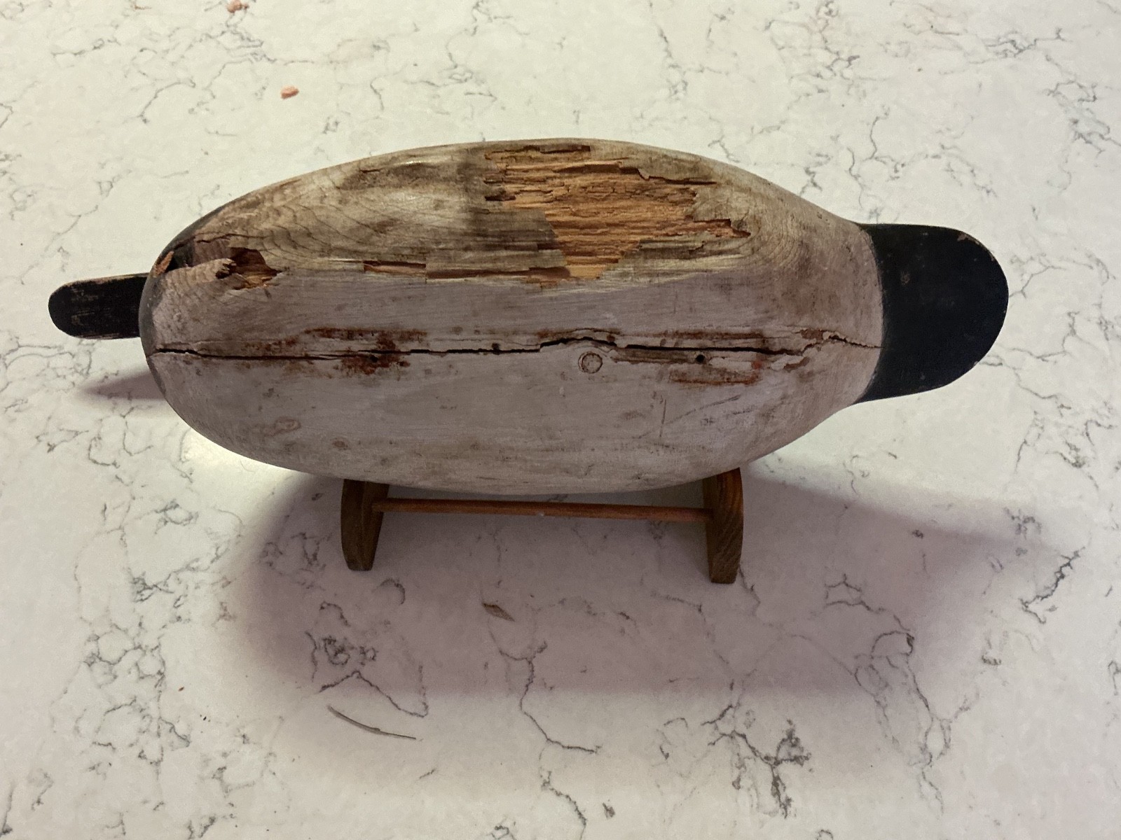 Mason canvasback drake decoy