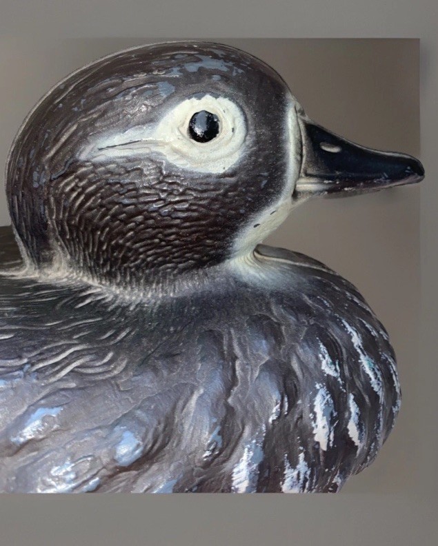 Sport Plast Vintage Hunting Decoy Duck Made In Italy