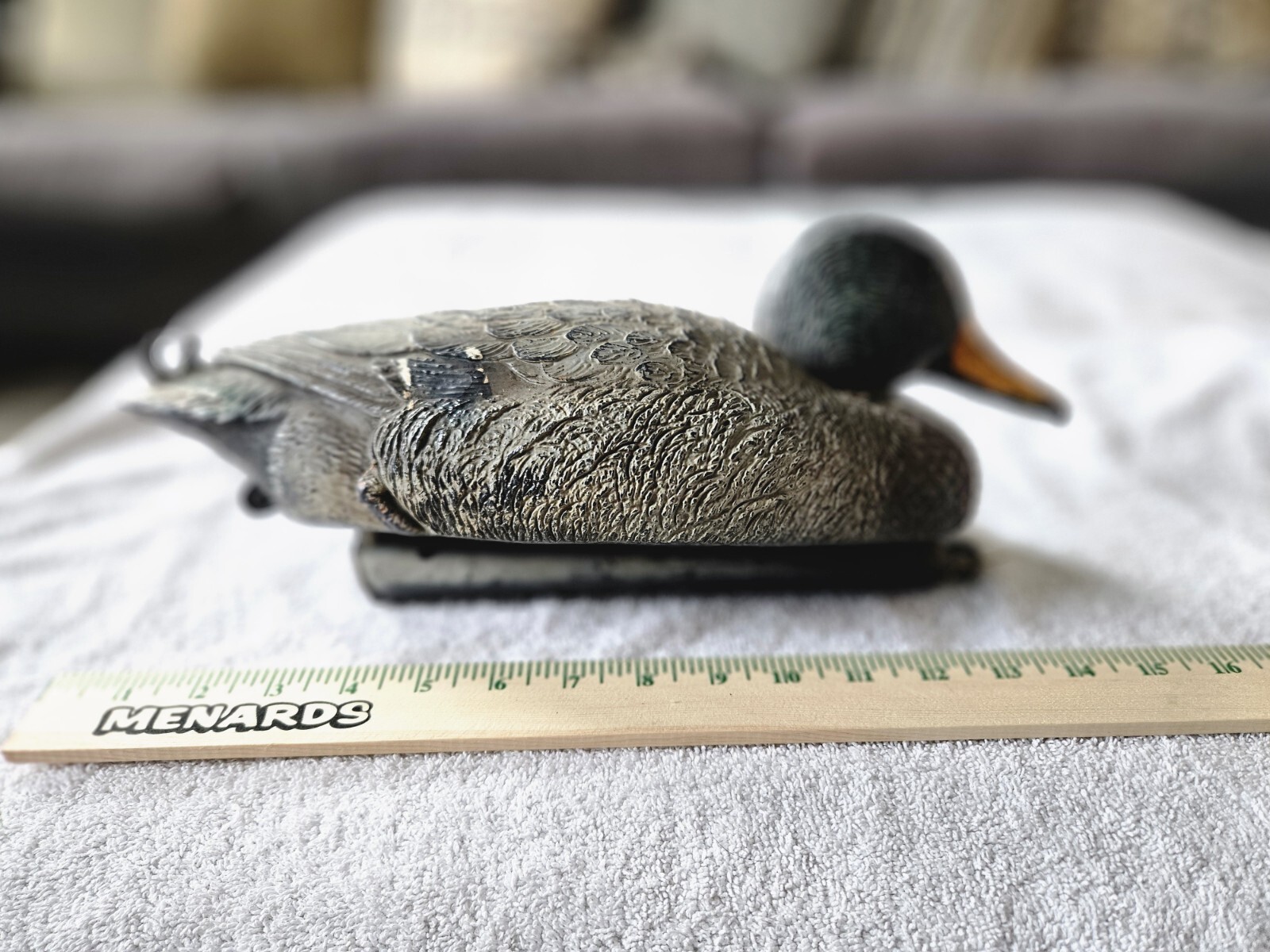 Carry Lite Duck Decoys- Mallard/Drake – Made in Italy Set Of 2