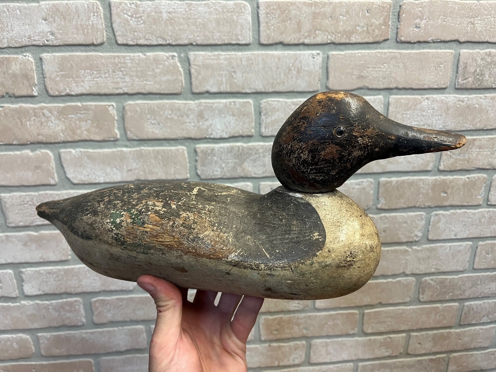 Vintage Mason Pintail Decoy Third Grade Original Paint Wooden Wood