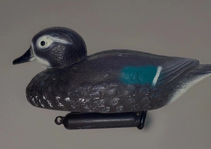 Sport Plast Vintage Hunting Decoy Duck Made In Italy