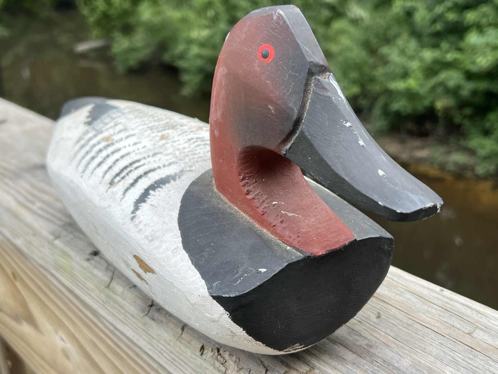 Vintage Chesapeake Bay Canvasback Duck Decoy Eastern Shore Maryland USA