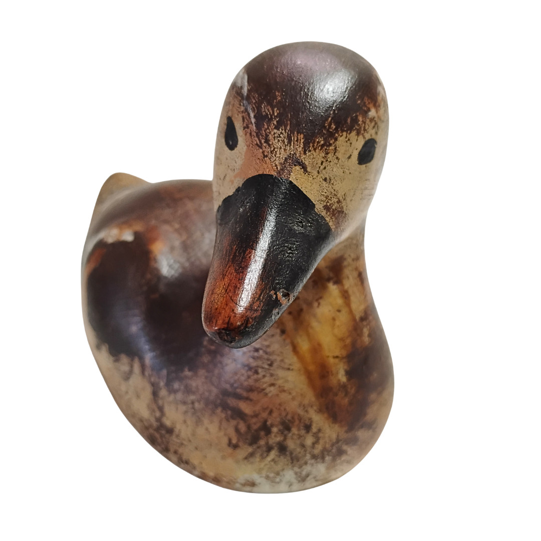 Sarreid Ltd Wooden Duck Decoy | Hand Carved | Hand Painted | Mallard | 8″