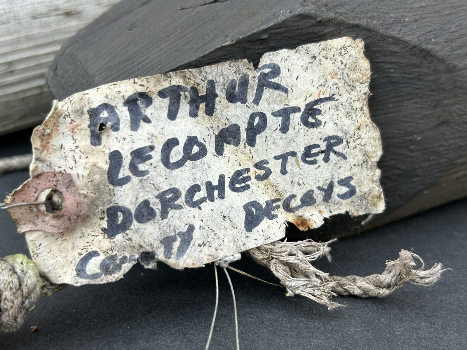 Arthur Lecompte Chopped Decoys