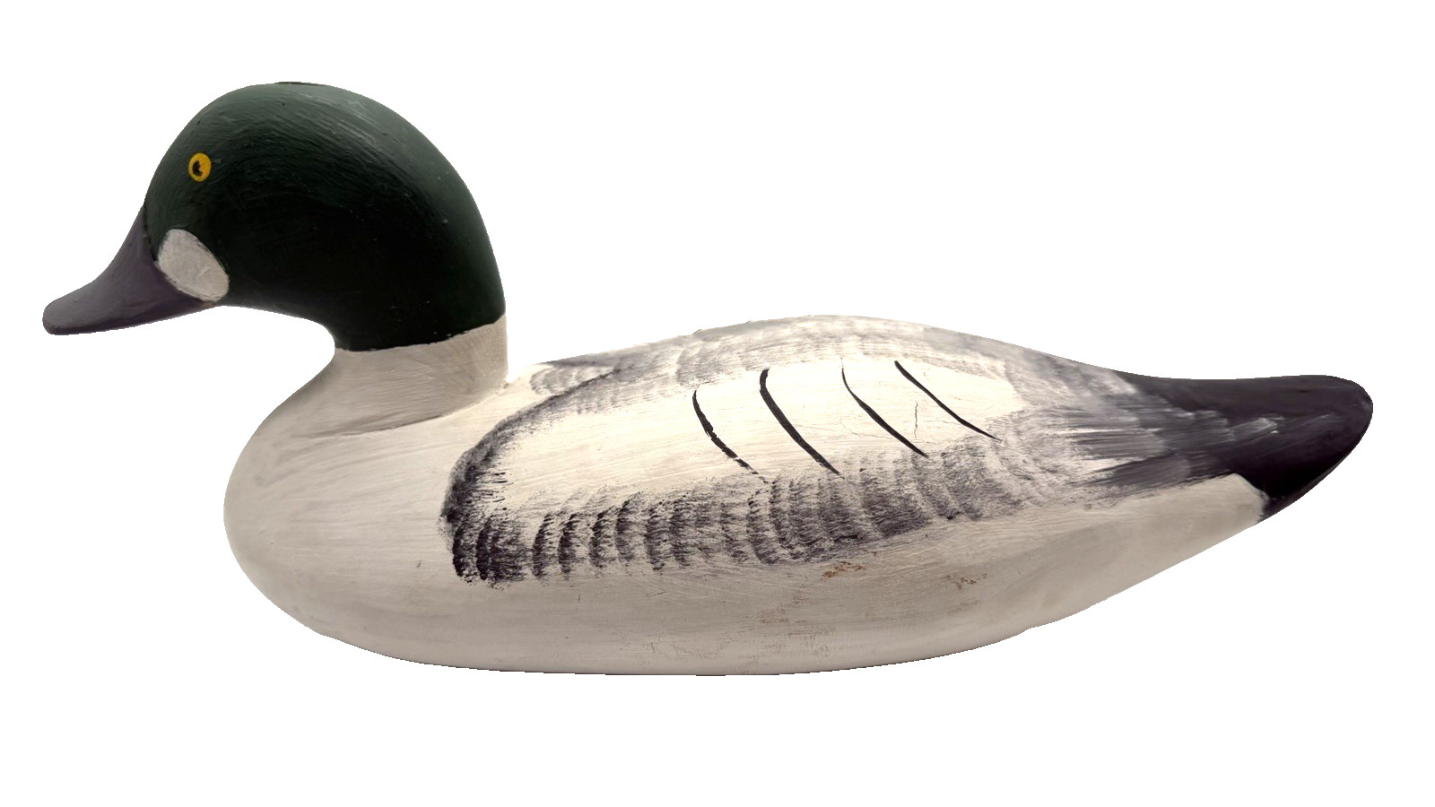Vintage J. Evans McKinney Signed Duck Decoy
