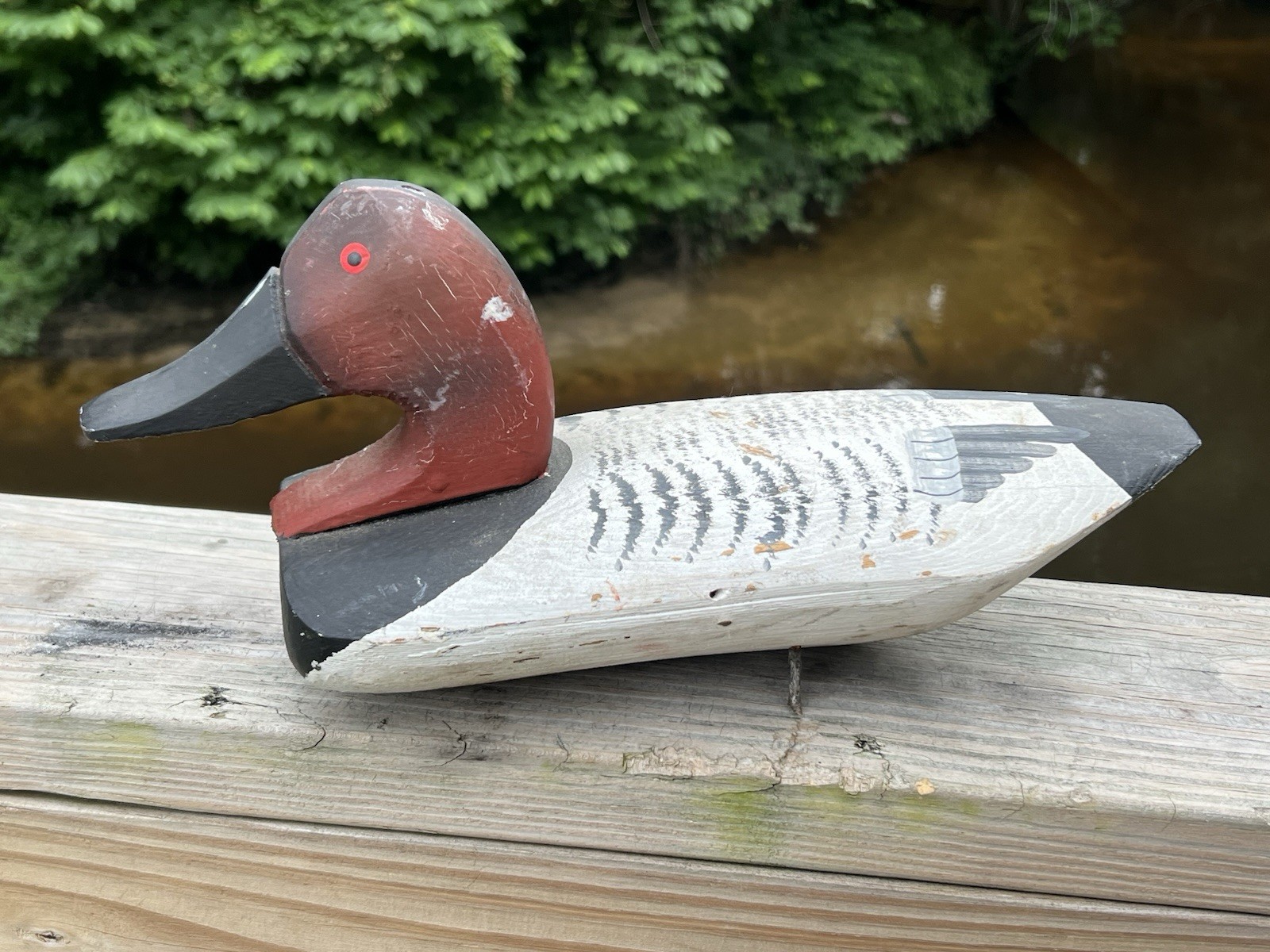 Vintage Chesapeake Bay Canvasback Duck Decoy Eastern Shore Maryland USA