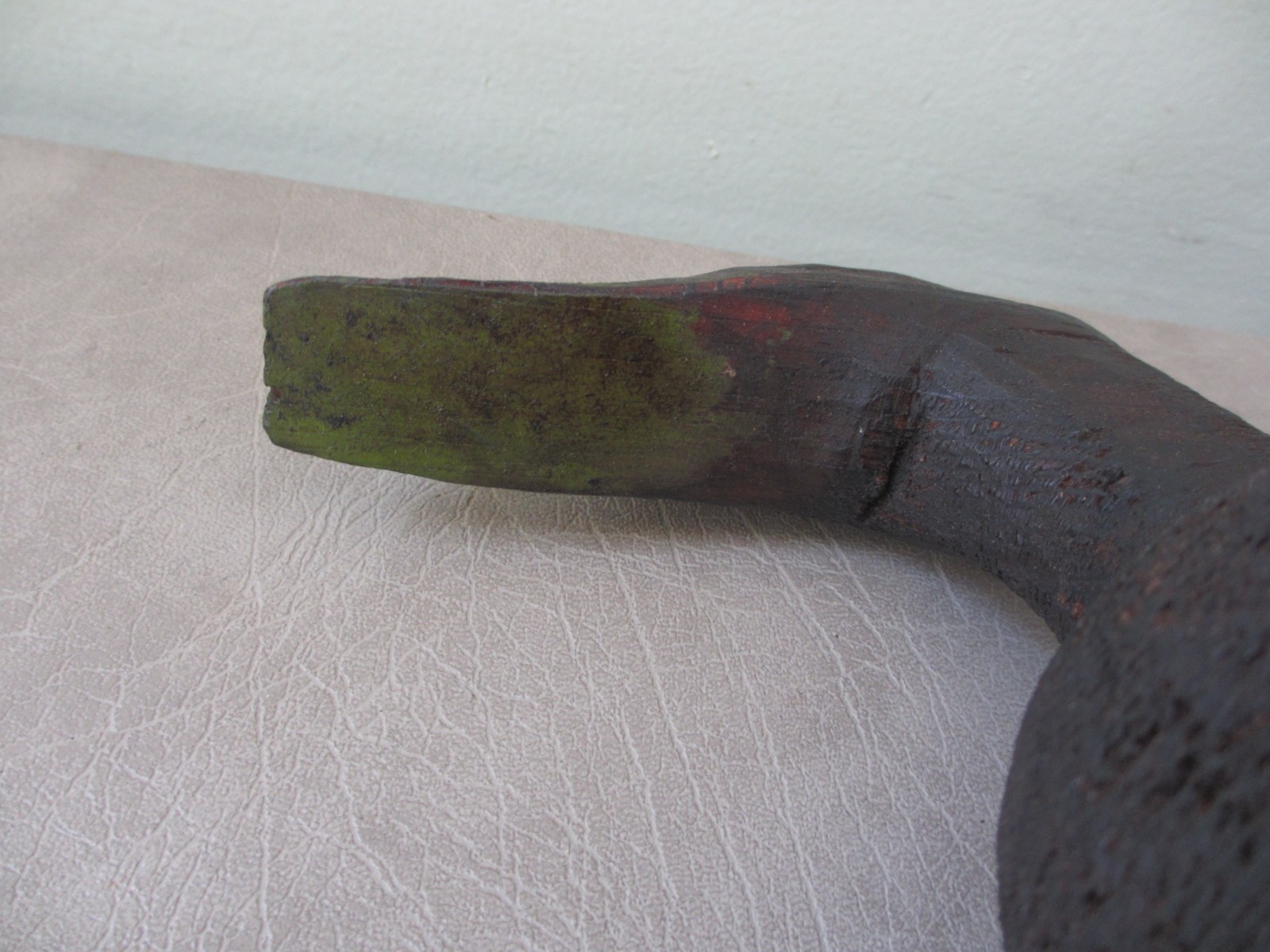 Antique MAINE Primitive Wood Duck Decoy Hand Carved Folk Art Working Bird