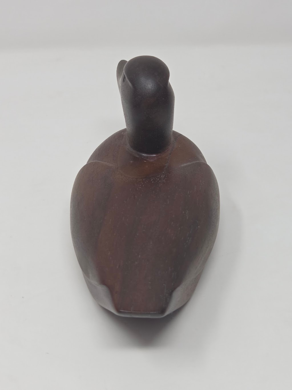 Bill Ford Wood Duck Decoy Signed Dated 1990 Hand Carved Decorative Figure