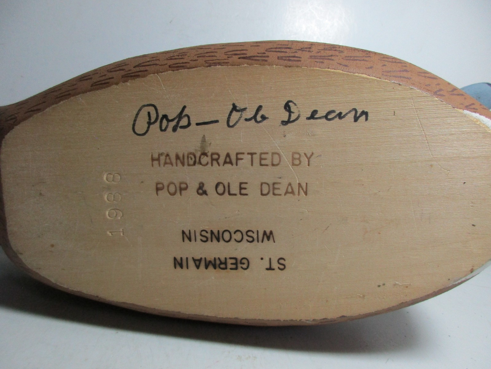 POP – OLE DEAN PINTAIL HEN DUCK DECOY