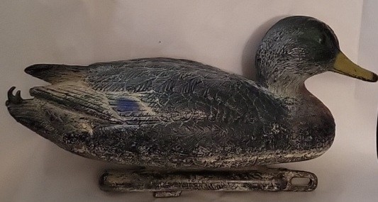 Vintage Decoy, 14″ Carry-Lite Plastic Hunting Sport Plastic Duck Made In Italy