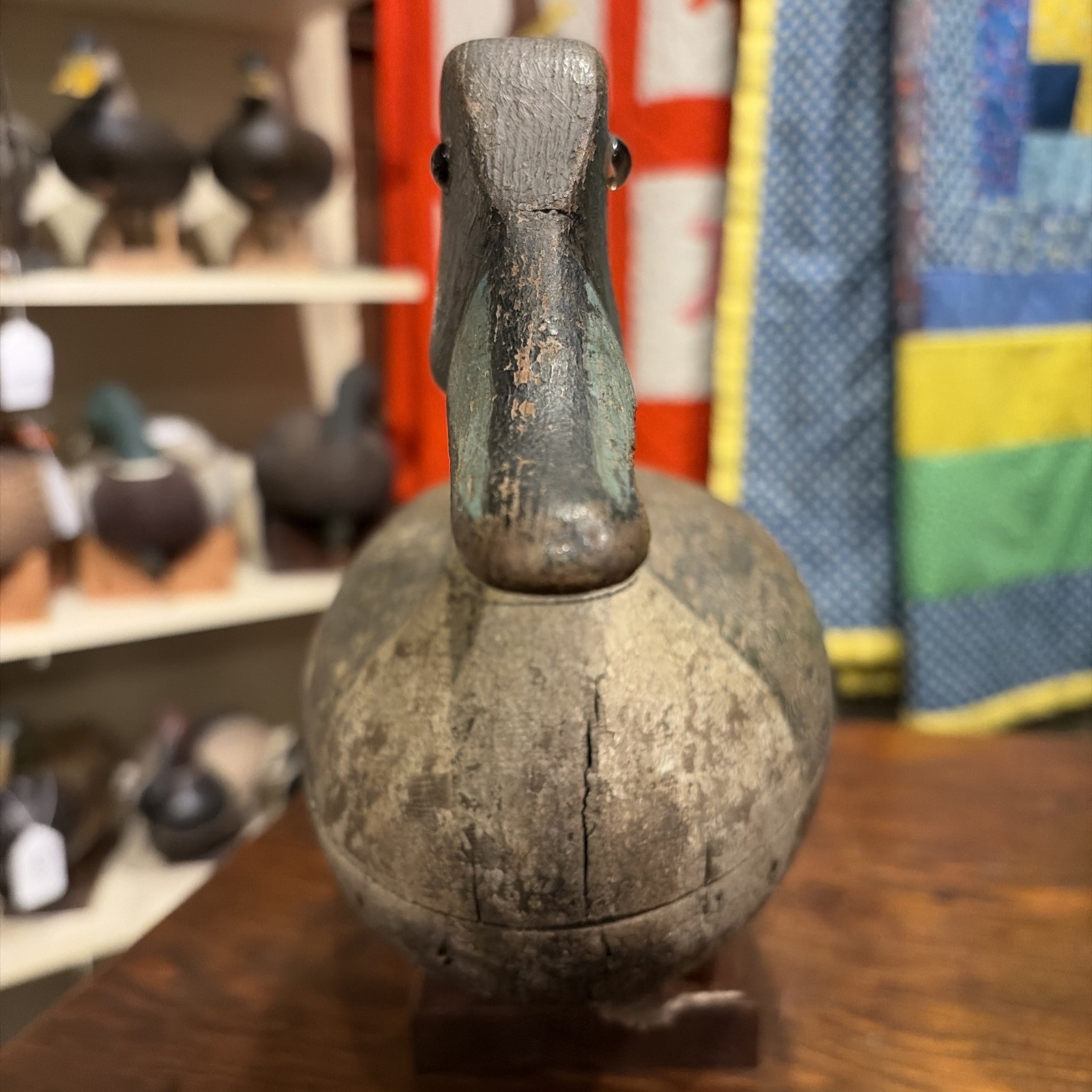 Vintage Pintail Drake Duck Decoy Wilcoxen Family? Paint By Perry Illinois River