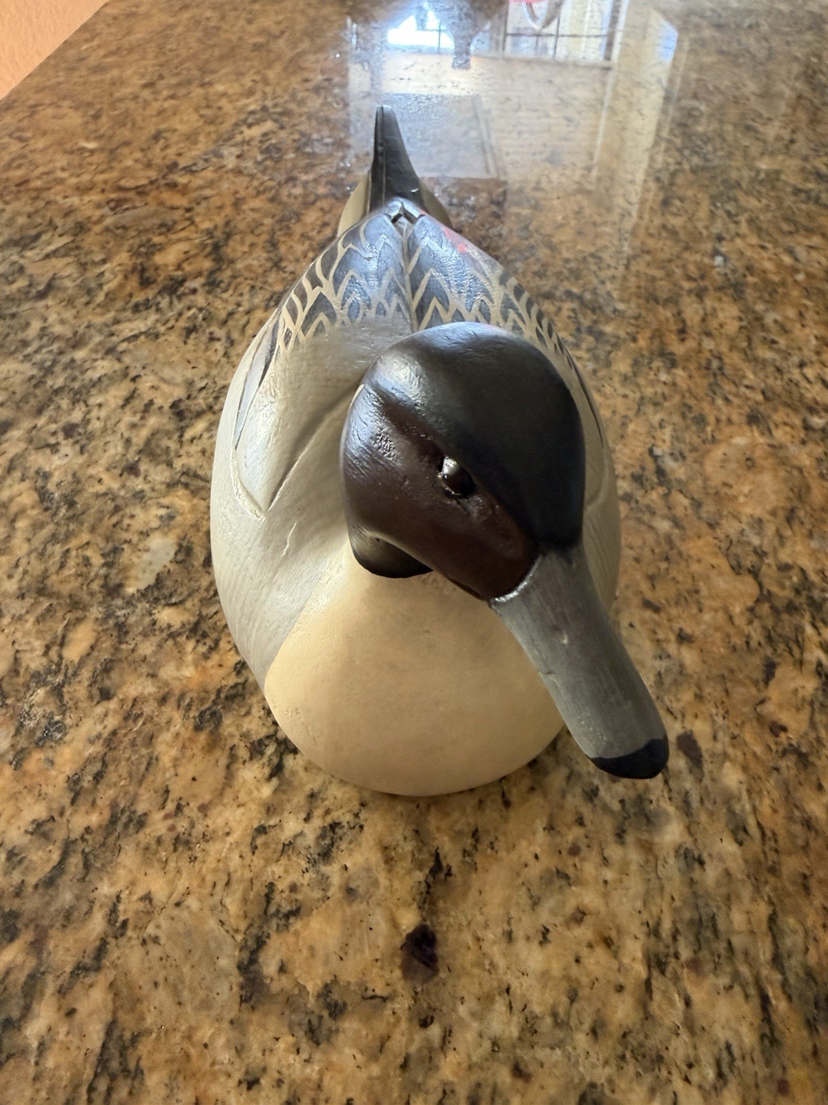 Vintage PINTAIL Duck Decoy By Jon Jones, The Danbury Mint
