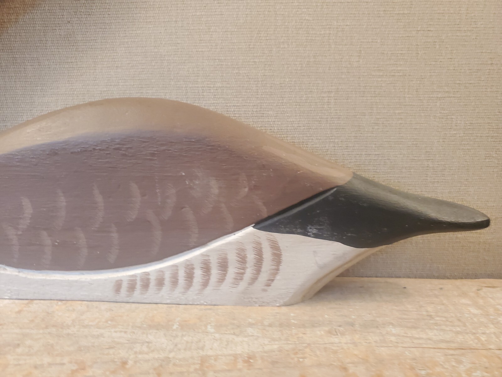 goose DRAMATIC geese decoy wood Boyds J. Dudley LARGE 17″ GRACEFULLY MAJESTIC