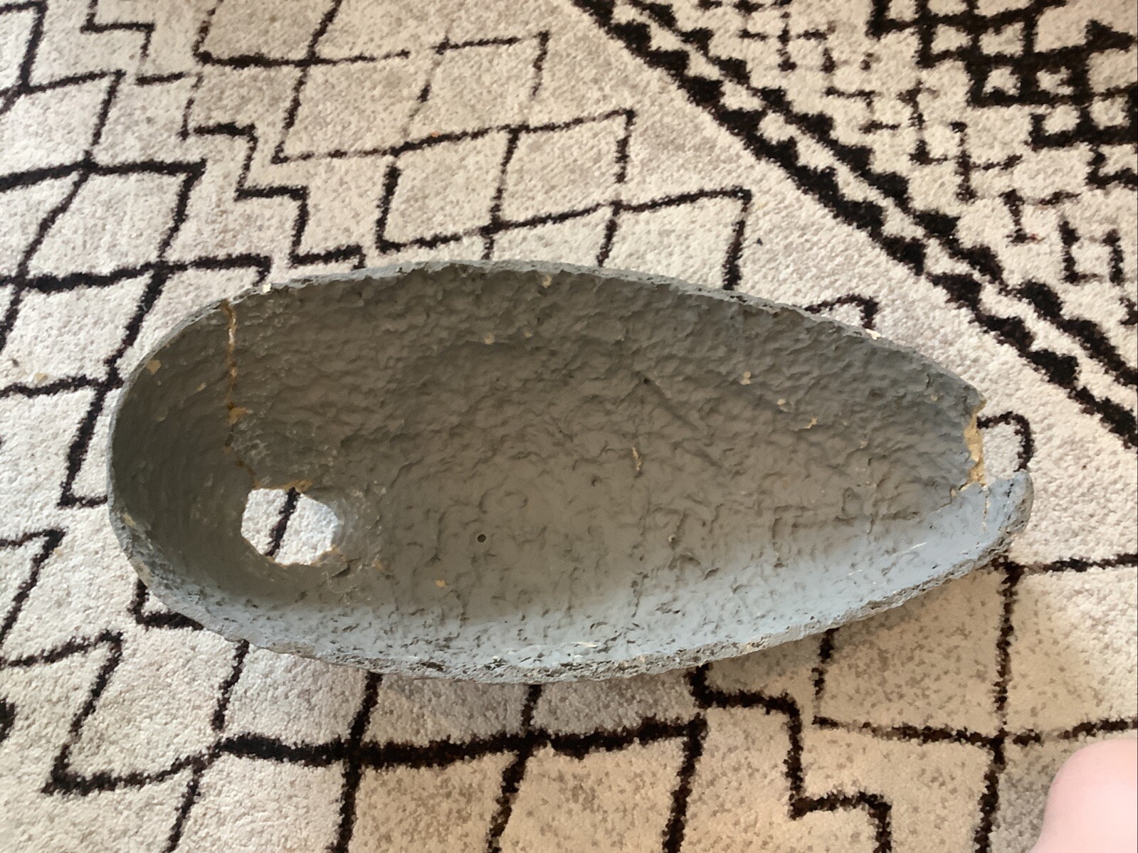 antique canadian goose paper mold goose decoys lot Of Two. 1960s