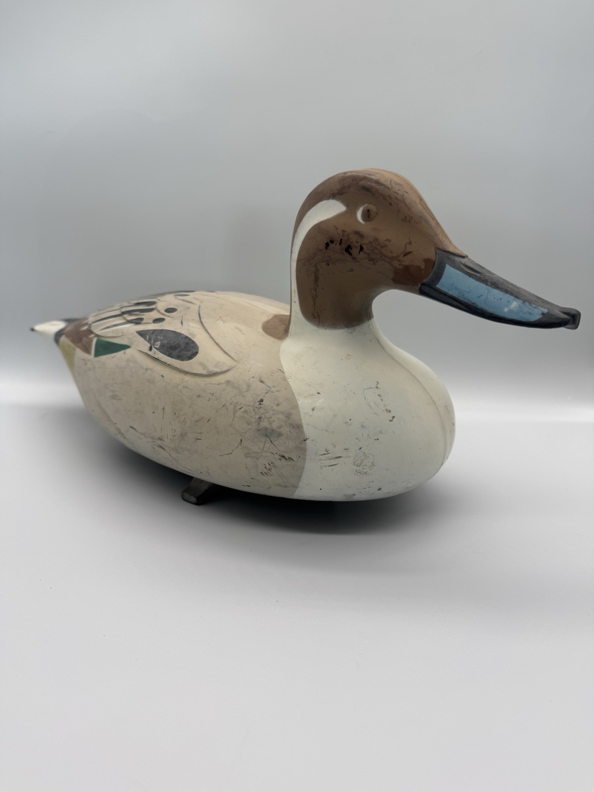 VTG Victor Brand By Wood stream Co Pintail Drake Duck Decoy