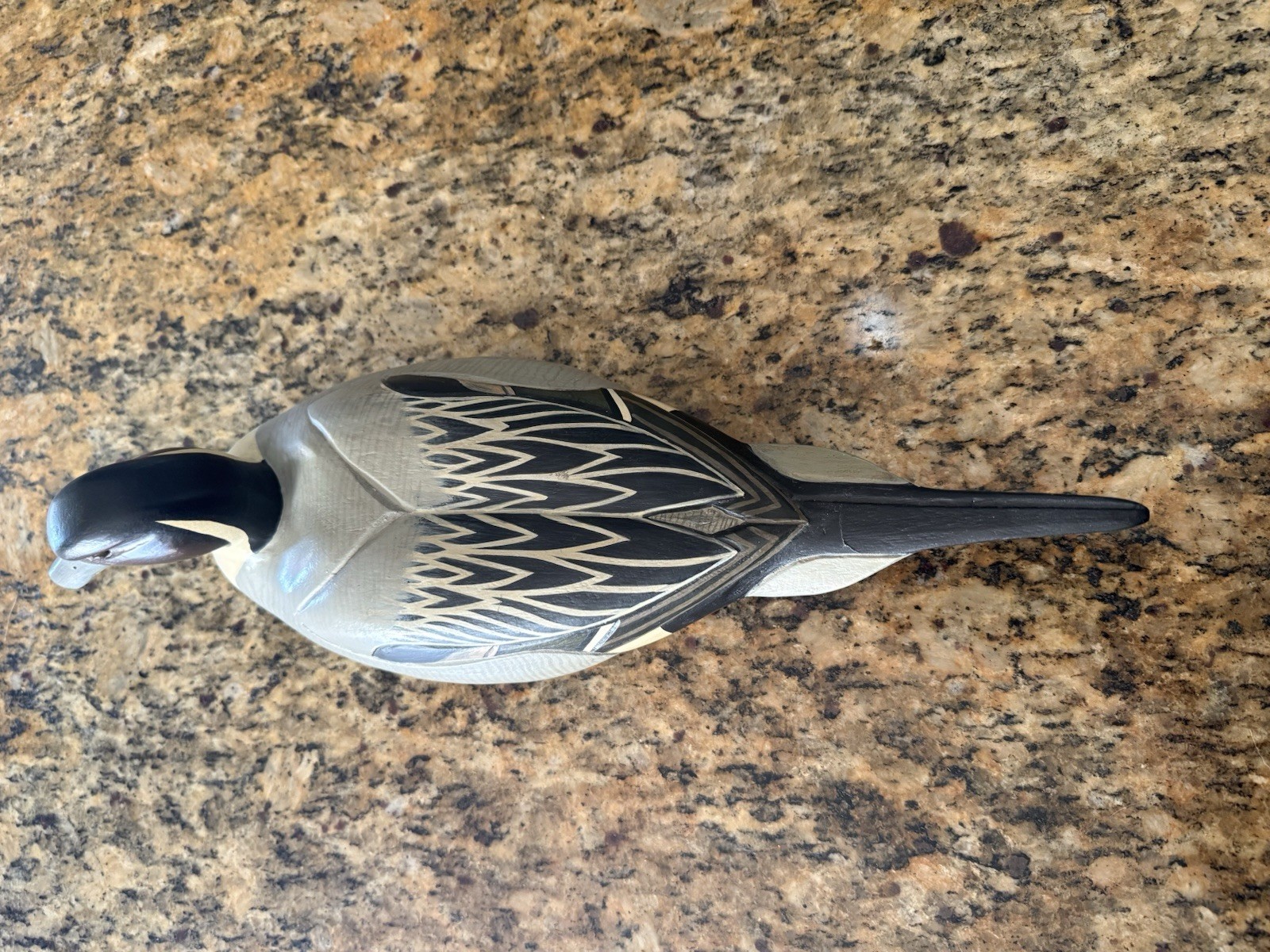 Vintage PINTAIL Duck Decoy By Jon Jones, The Danbury Mint
