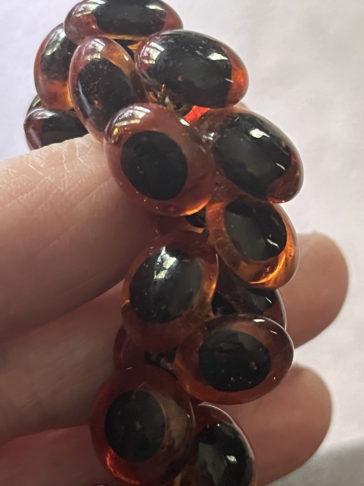 Glass Taxidermy Duck Eyes Excellent 50 Plus Eyes Amber/black