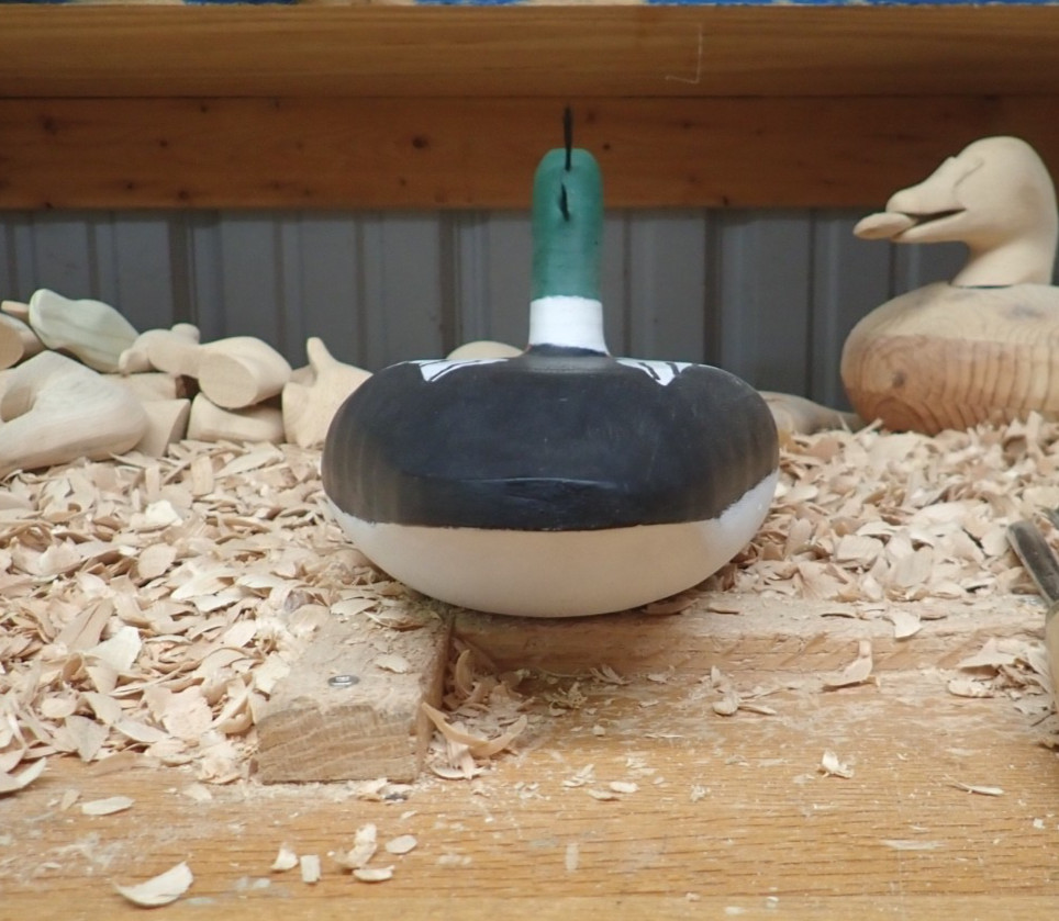 HG Decoy Millington MD Red Breasted Merganser Gunning Decoy