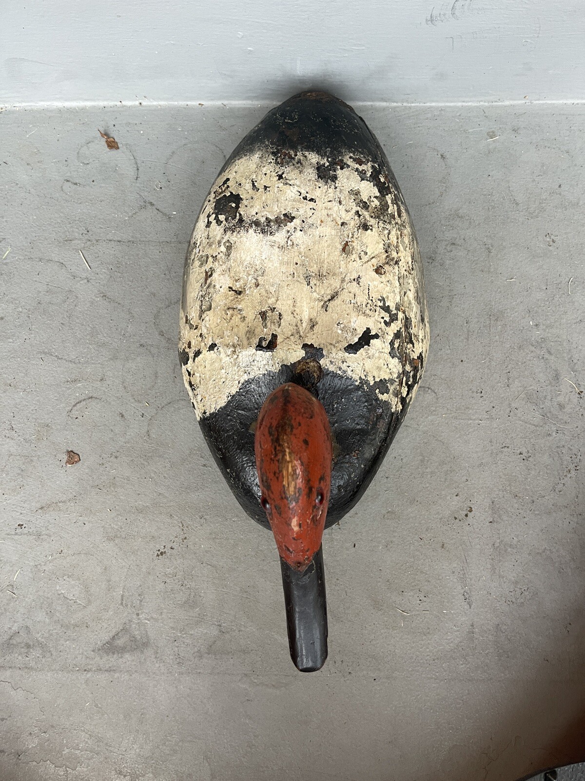 Wonderful Vintage Vintique Working Duck Decoy Canvasback