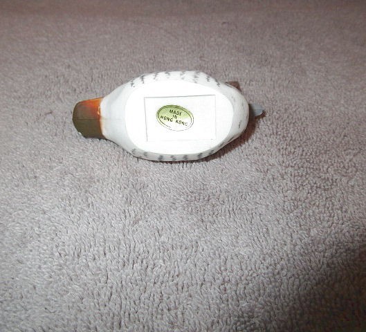 Vtg Mini Duck Decoy With Shadow Box 1984 Enesco Goldeneye Hand Painted 80s NEW