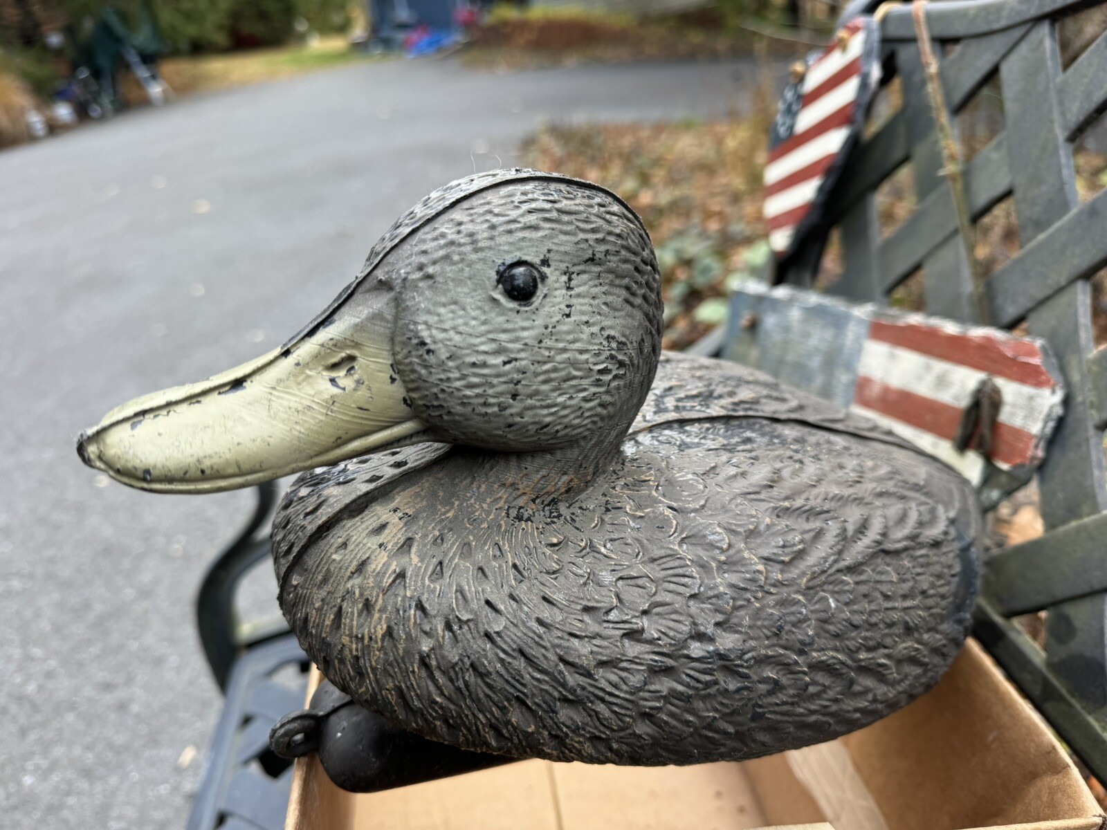 Vintage Sport Plast Duck Decoy – Made in Italy