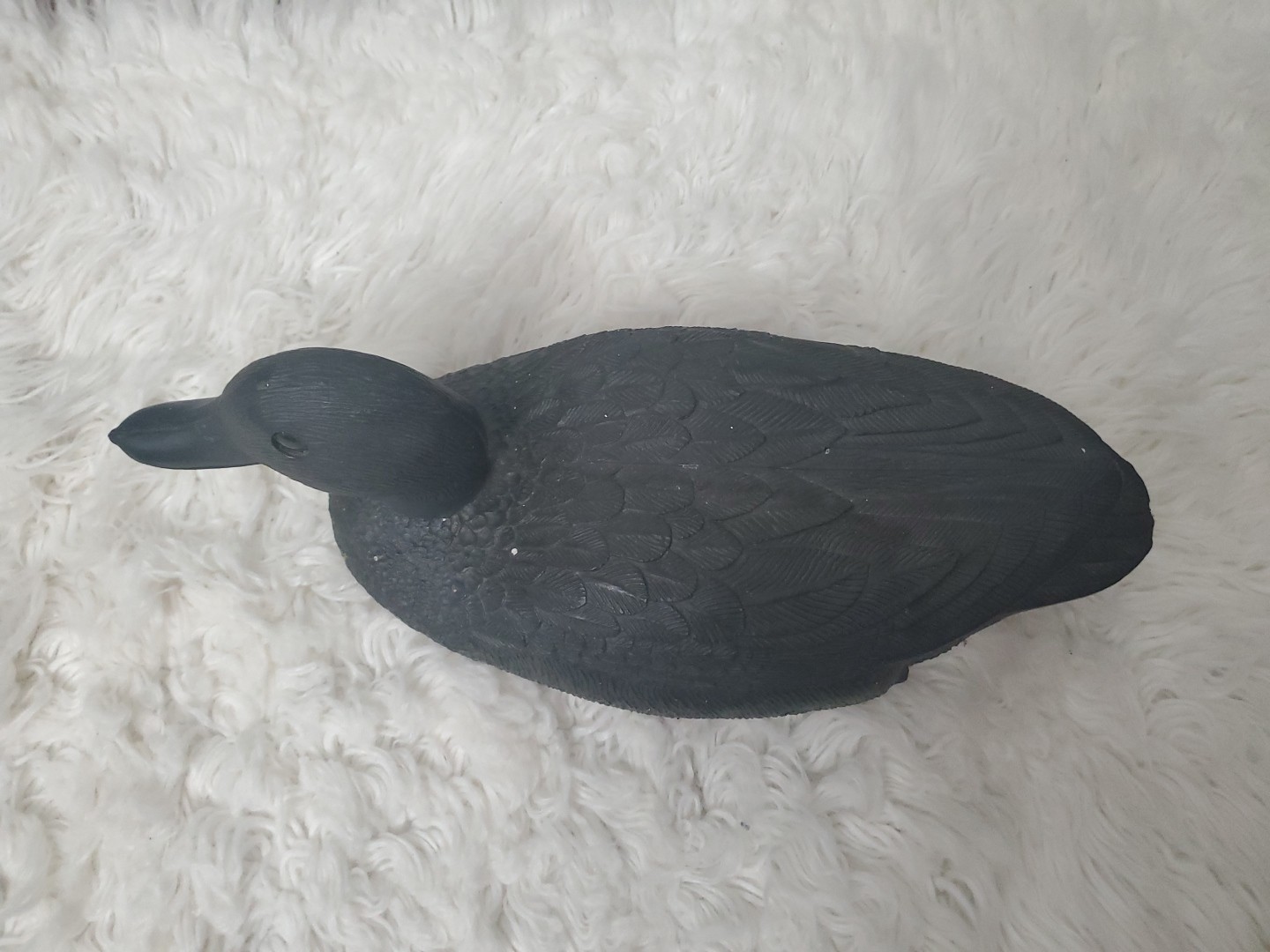 Vtg Flambeau Duck Decoy Plastic Made In USA 16″x8″