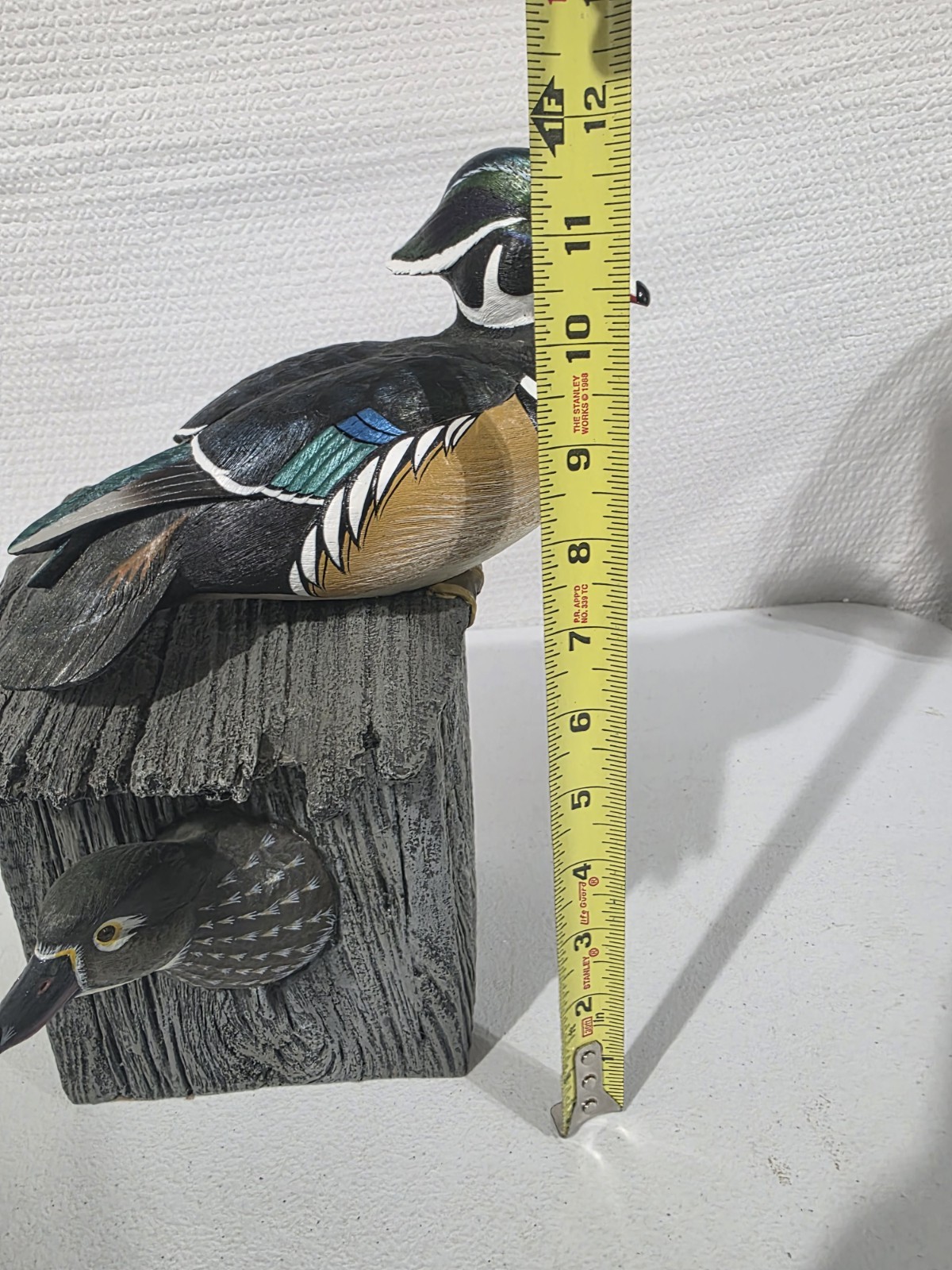 Loon Lake Crow Springs Nesting Wood Duck Pair Decoy Birdhouse Ltd Ed