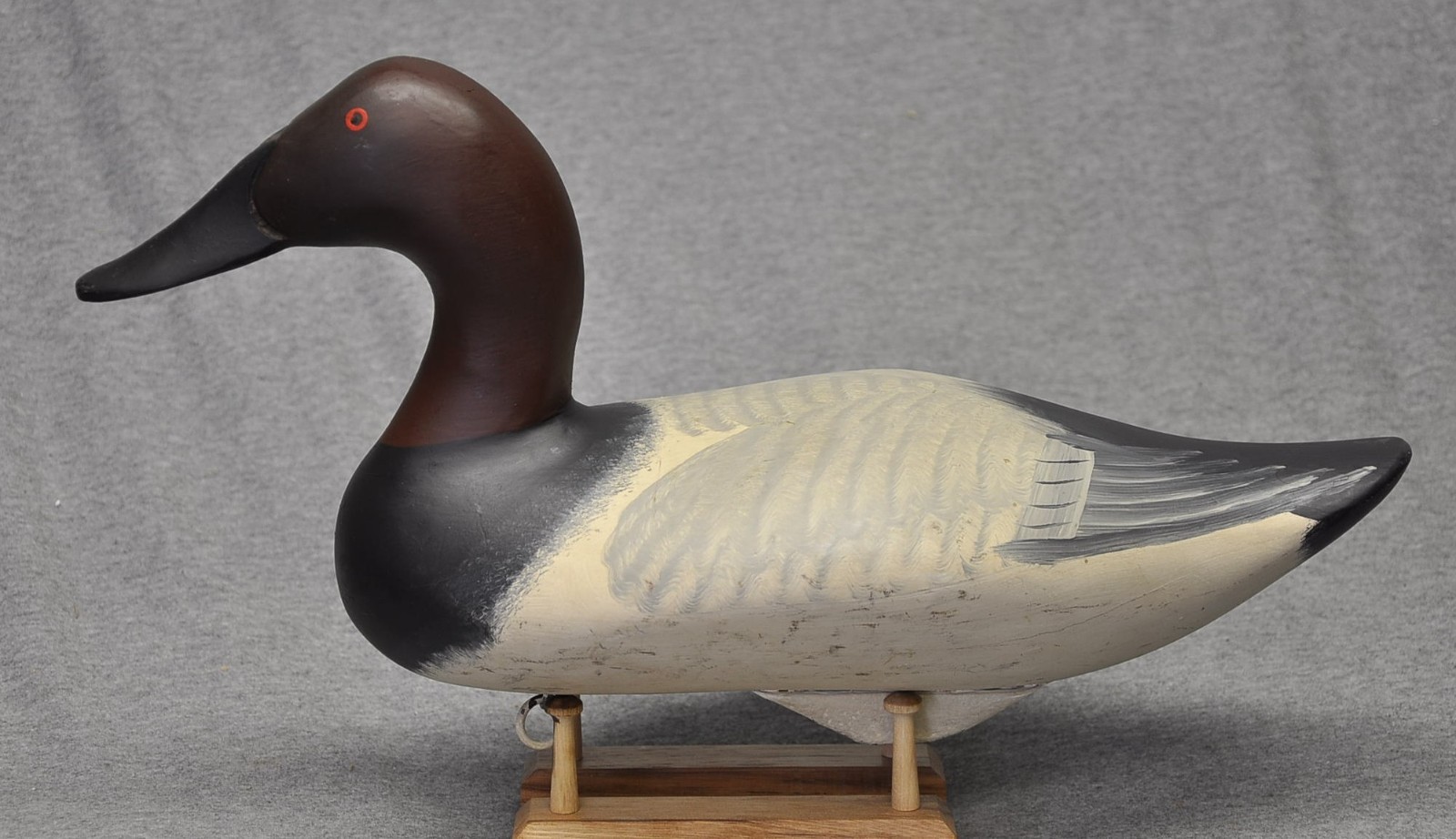 Madison Mitchell HIGH HEAD CANVASBACK Havre de Grace MD DUCK DECOY MINTY 1960’S