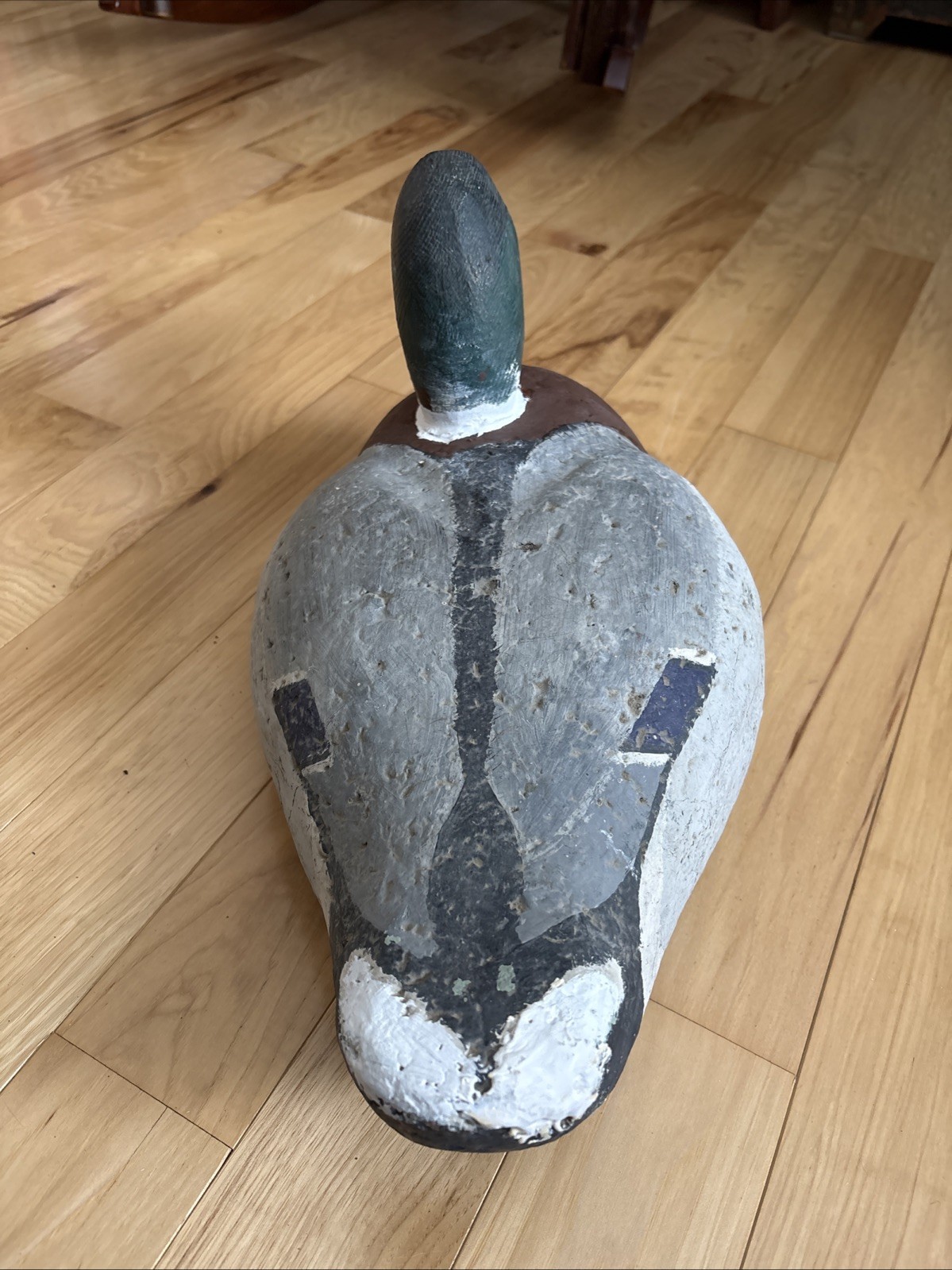 LL Bean Herters? Duck Decoy Mallard Deluxe Oversize Cork 19” Please Read See Pic