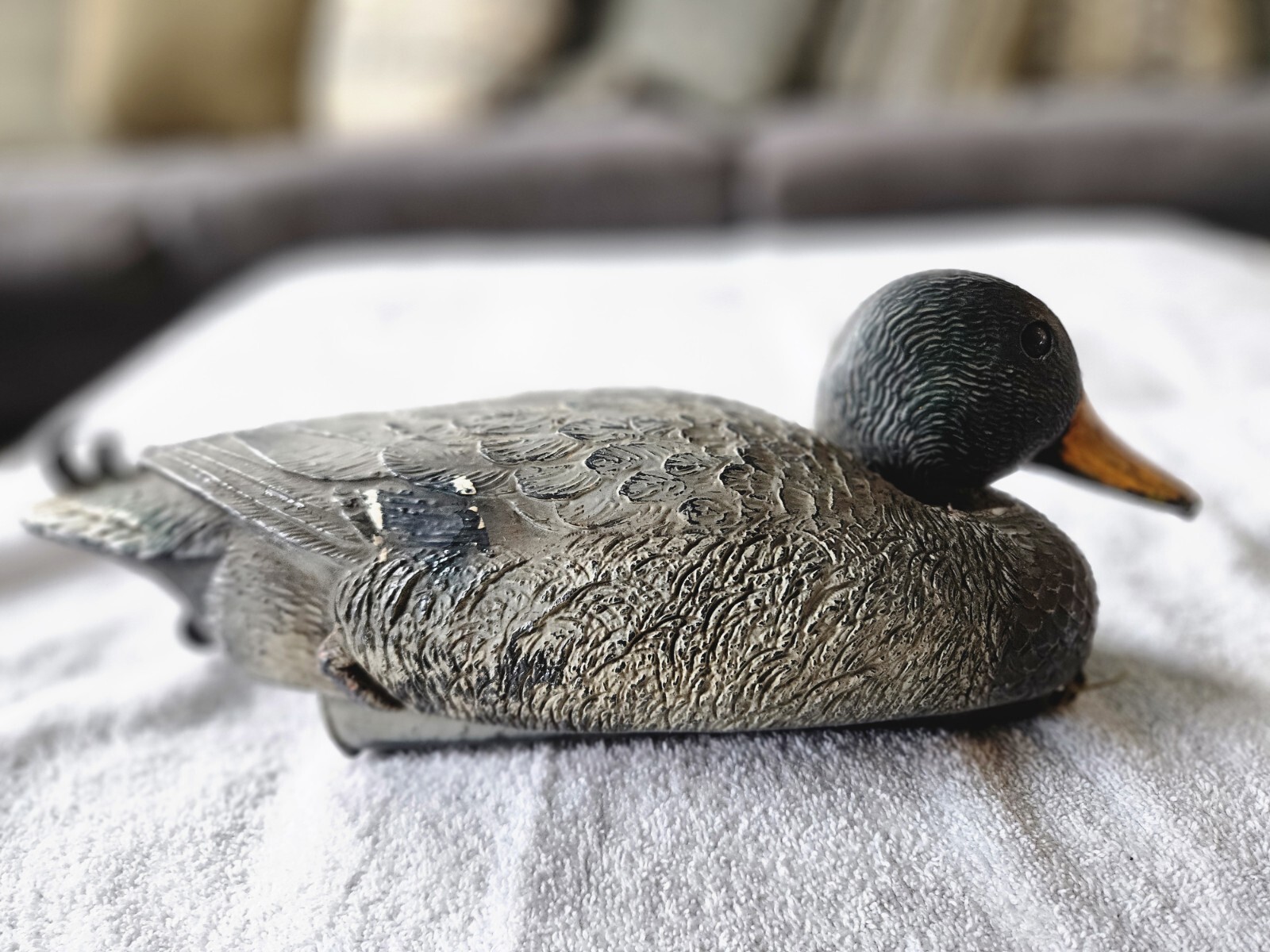 Carry Lite Duck Decoys- Mallard/Drake – Made in Italy Set Of 2