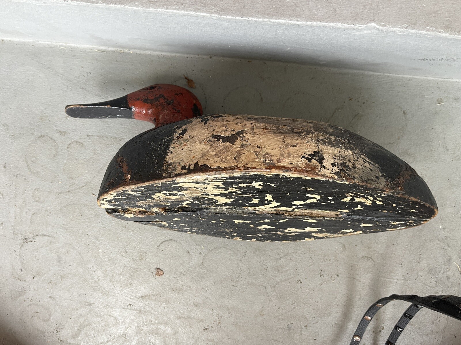 Wonderful Vintage Vintique Working Duck Decoy Canvasback