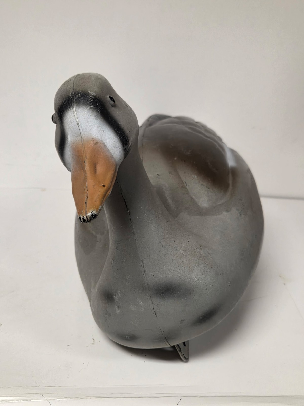 Vintage Plastic Herters Speckle Belly Goose Decoy