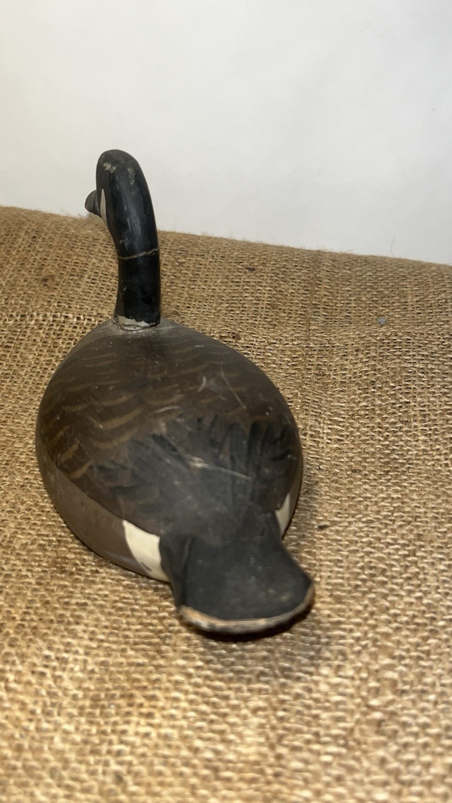 canada goose miniature decoy captain jess urie rock hall maryland