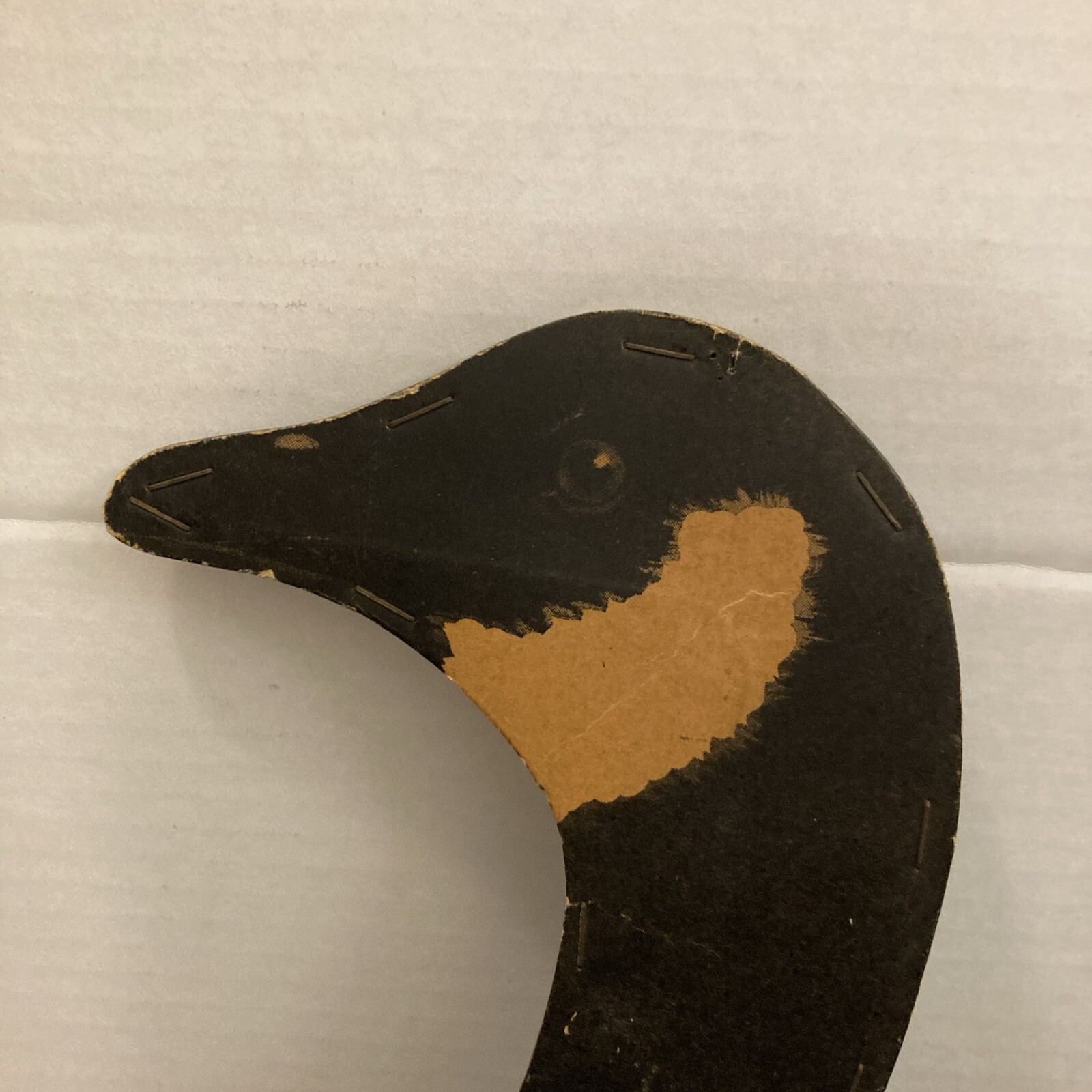 VTG Canada Goose Decoy Hunting Paper Cardboard CARRY LITE Wisconsin