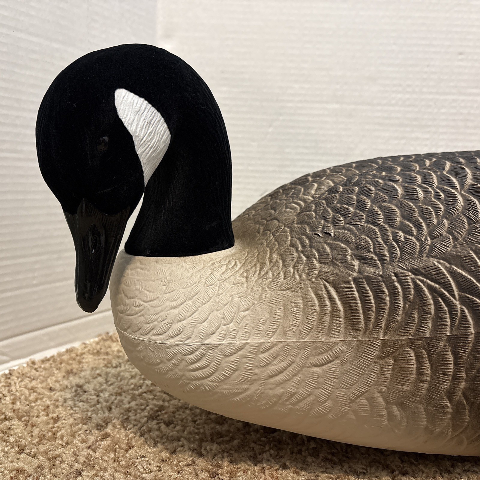 Replacement Higdon Big Foot Full Body/Flocked Head Canada Goose/Geese Decoy*2