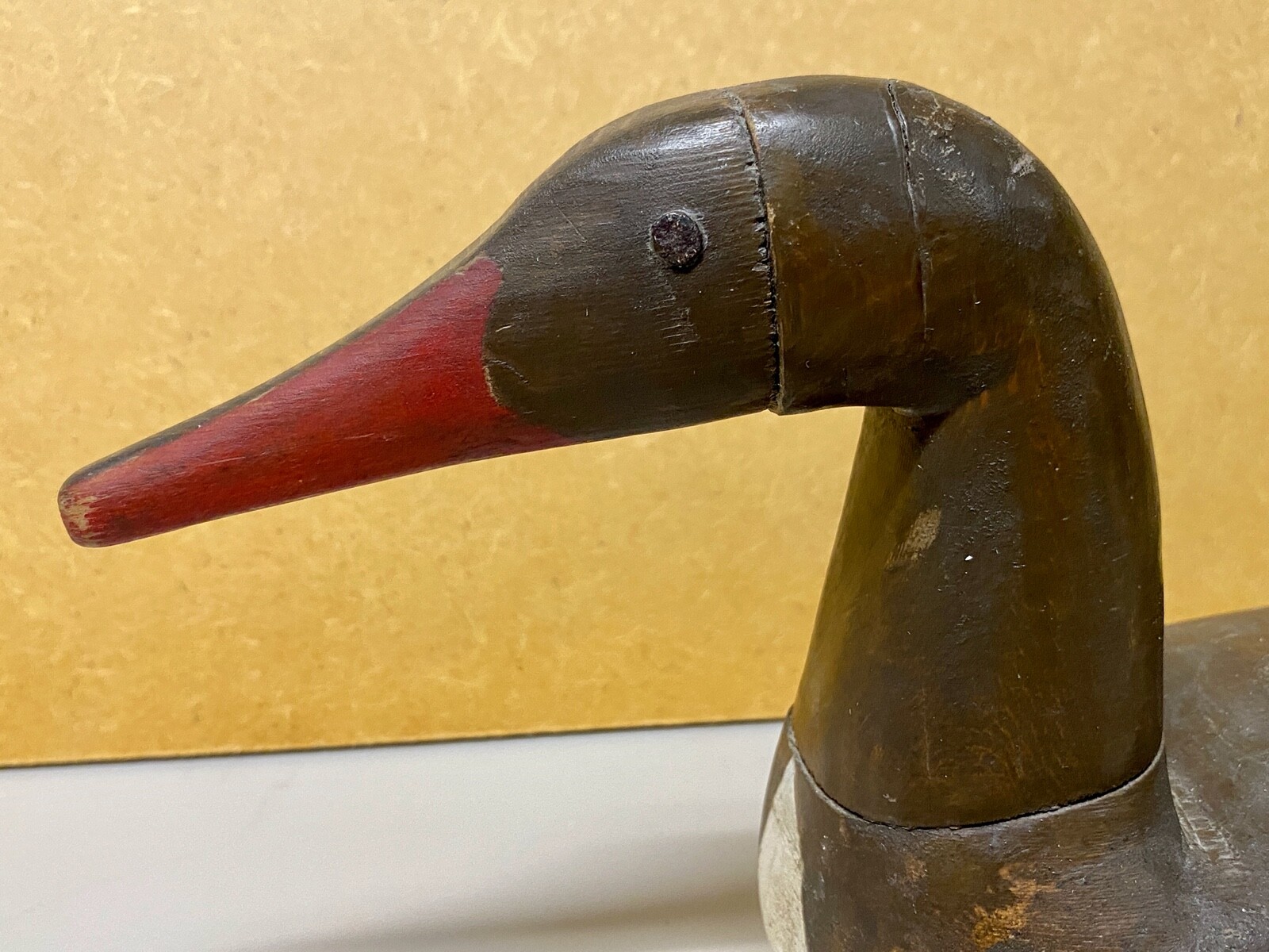 Excellent Pair of Red Breasted Merganser Duck Decoys,Canadian likely Nova Scotia