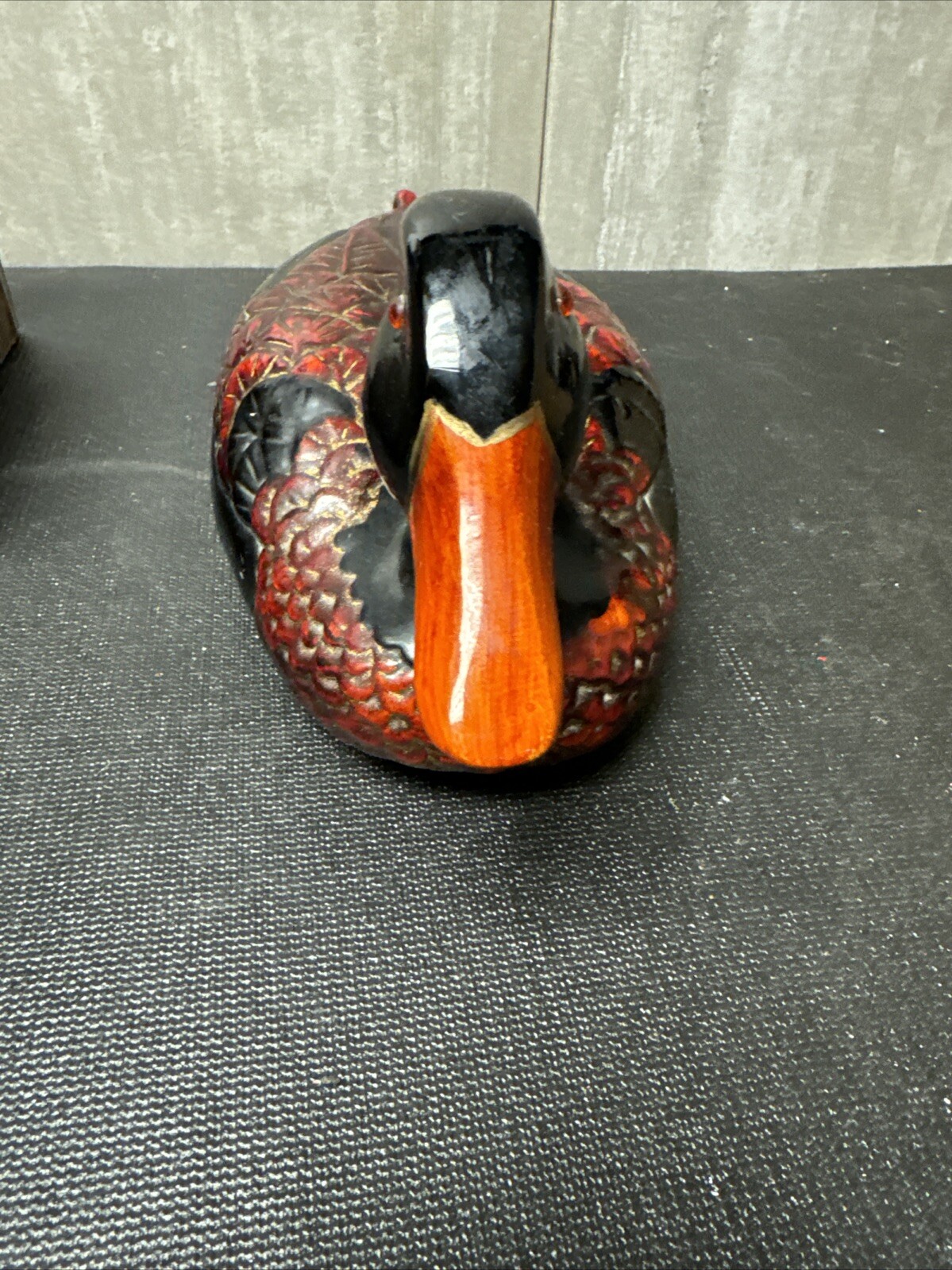 Original Pierre Dupont Duck Decoy Wood Carved Hand Made France Gd2