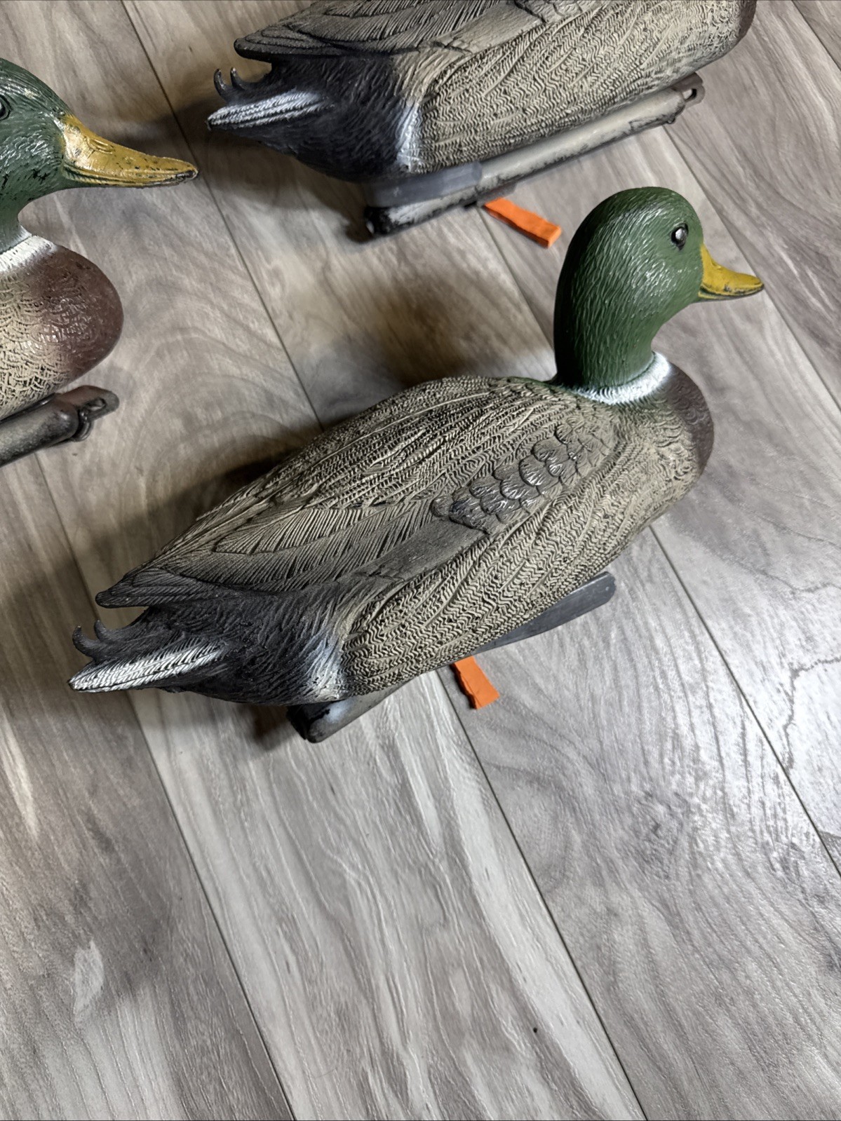 Vintage Sport Plast Duck Decoys Made in Italy 15” – Lot of 3 Carry Lite