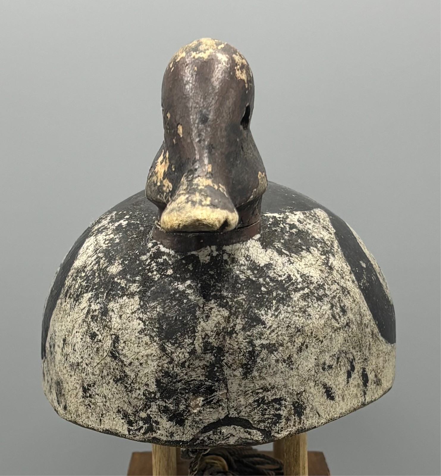 RARE**ORG PNT**VINTAGE DUCK DECOY GOLDENEYE ATT. DAVE MATTIS (1879-1955) PEC ONT