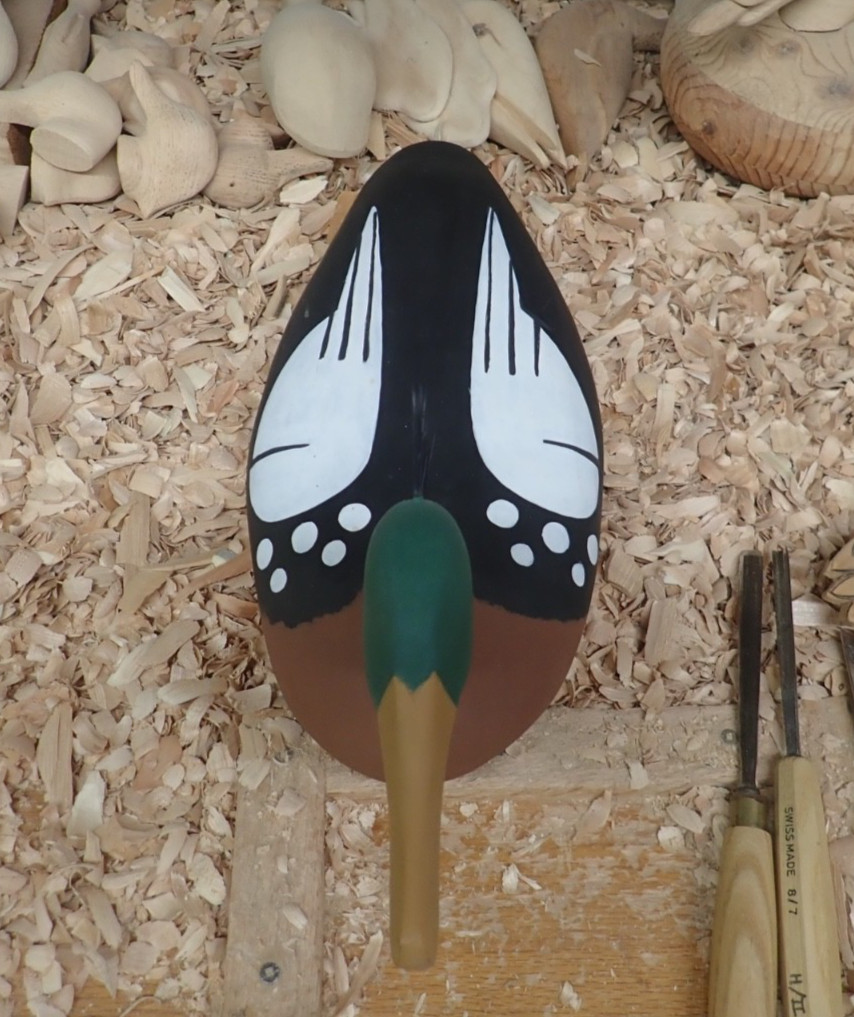 HG Decoy Millington MD Red Breasted Merganser Gunning Decoy