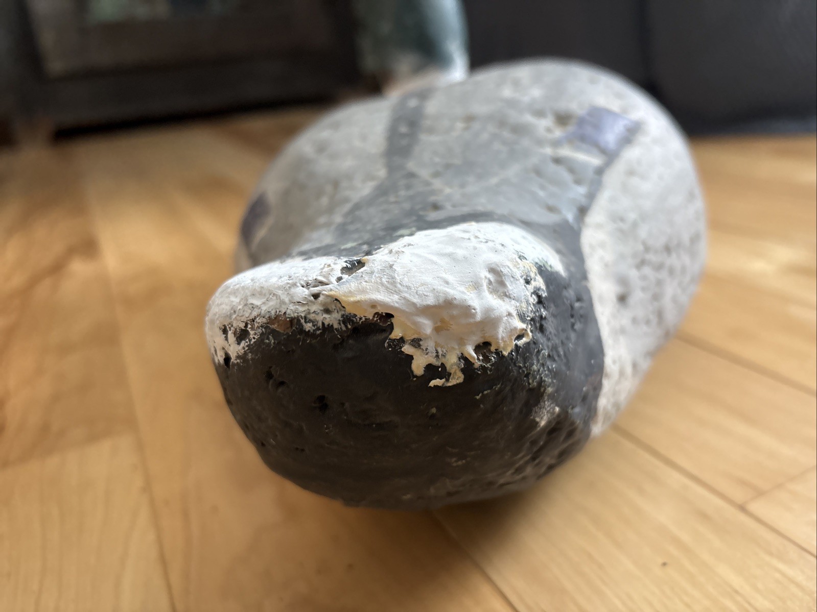 LL Bean Herters? Duck Decoy Mallard Deluxe Oversize Cork 19” Please Read See Pic