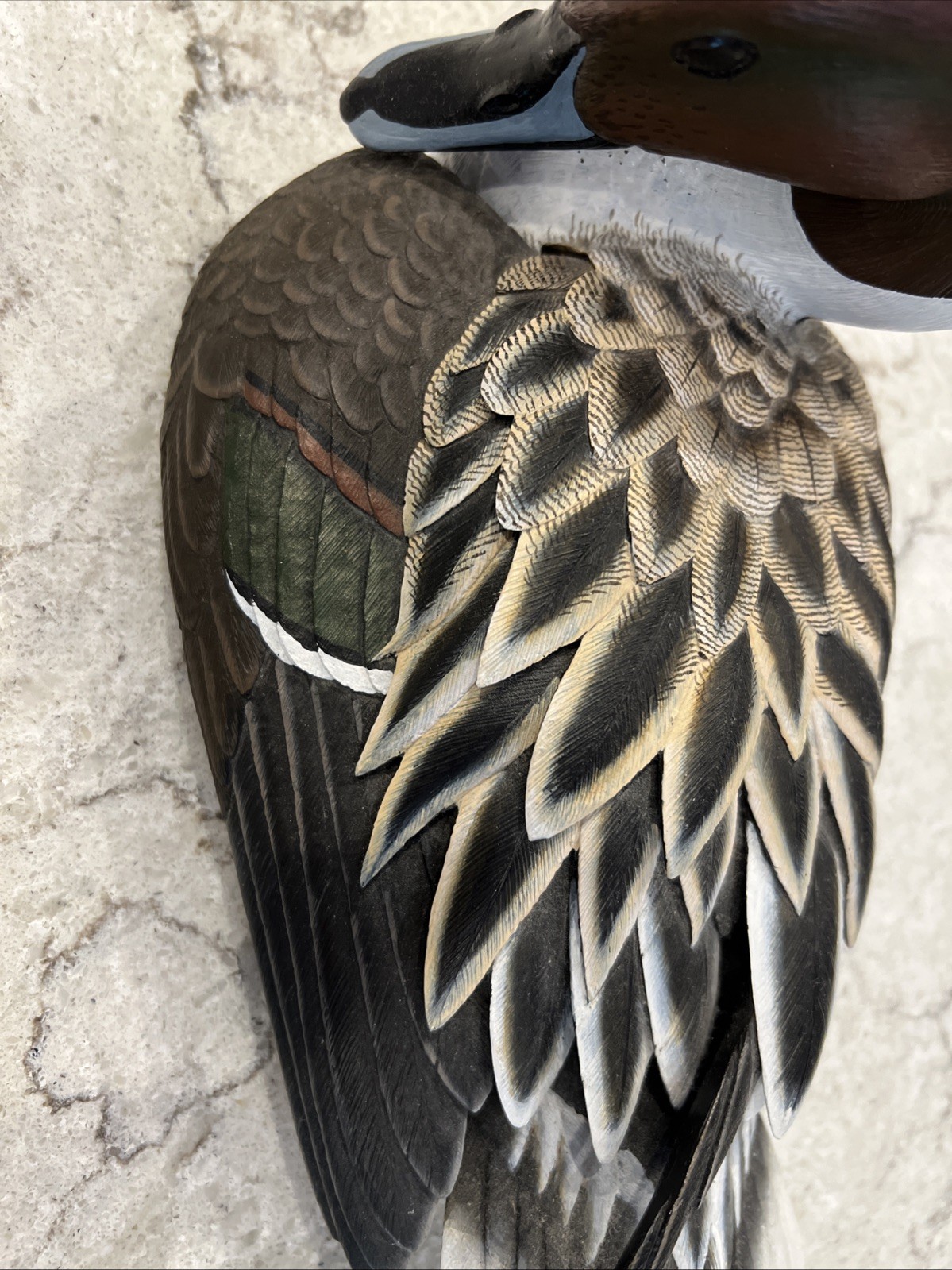 Gosset Wildlife Collection Preening Pintail Decoy 1947/2000 READ DESCRIPTION