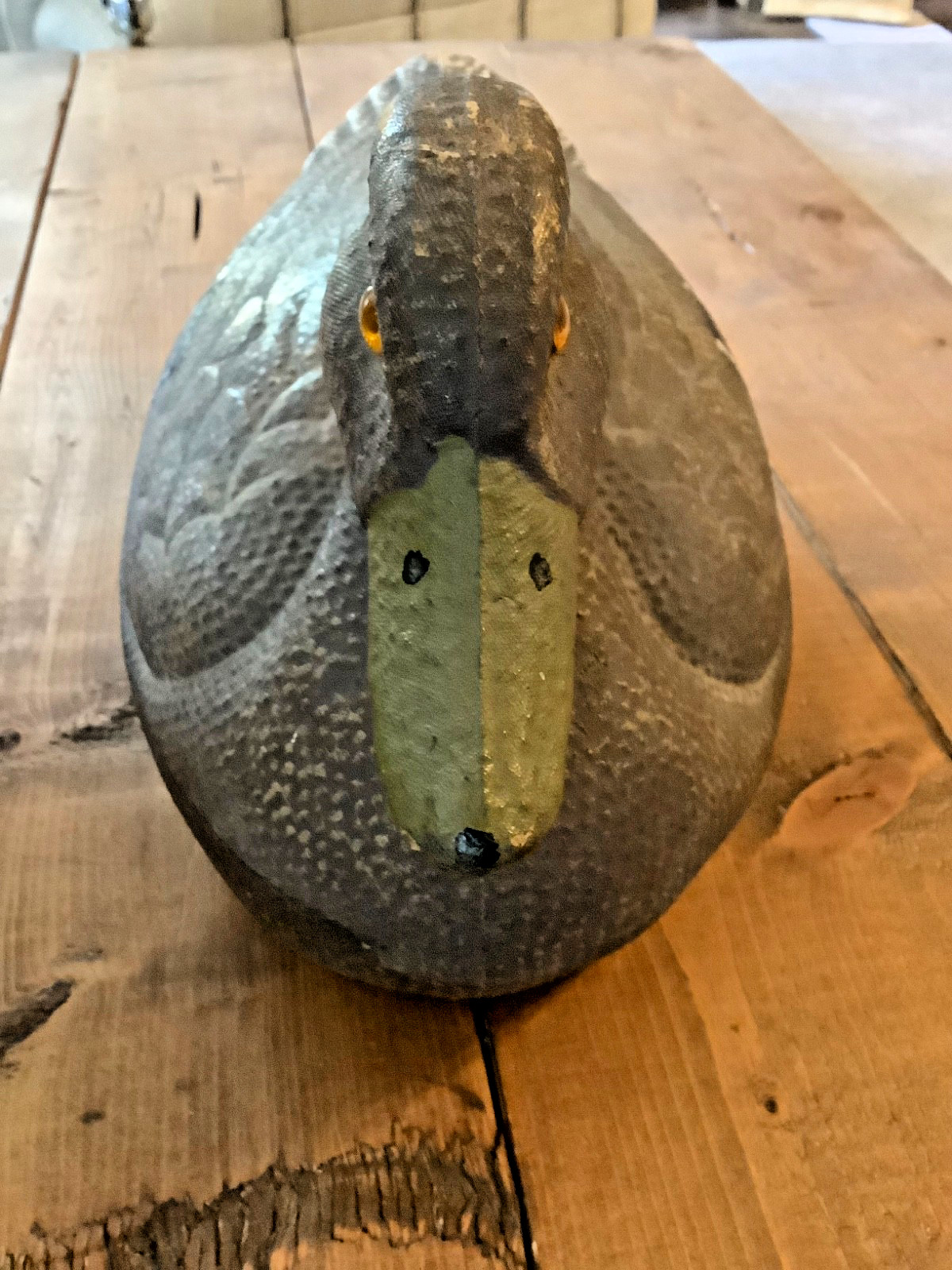 Ariduk Decoy Duck, General Fibre Co. St. Louis MO, VINTAGE hunting fishing bird