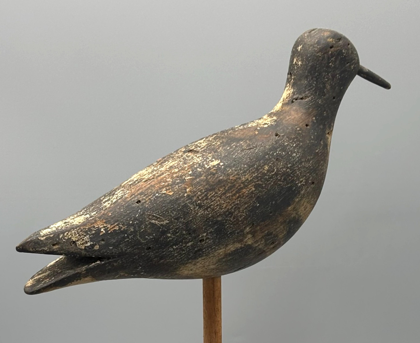 CA 1900-1910 MASSACHUSETTS “LINCOLN STYLE” BLACK BELLIED PLOVER *ORIGINAL PAINT*