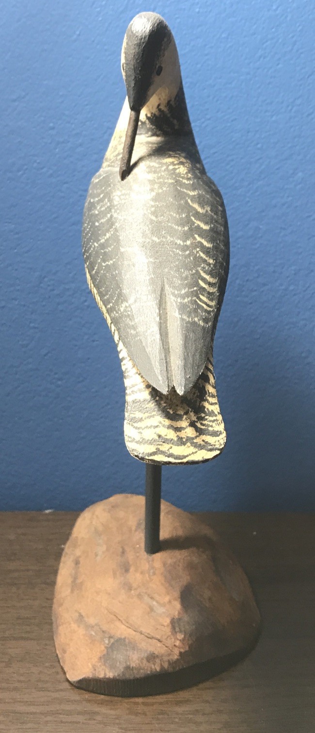Shorebird Decoy Carving Fence Post Art David Personius
